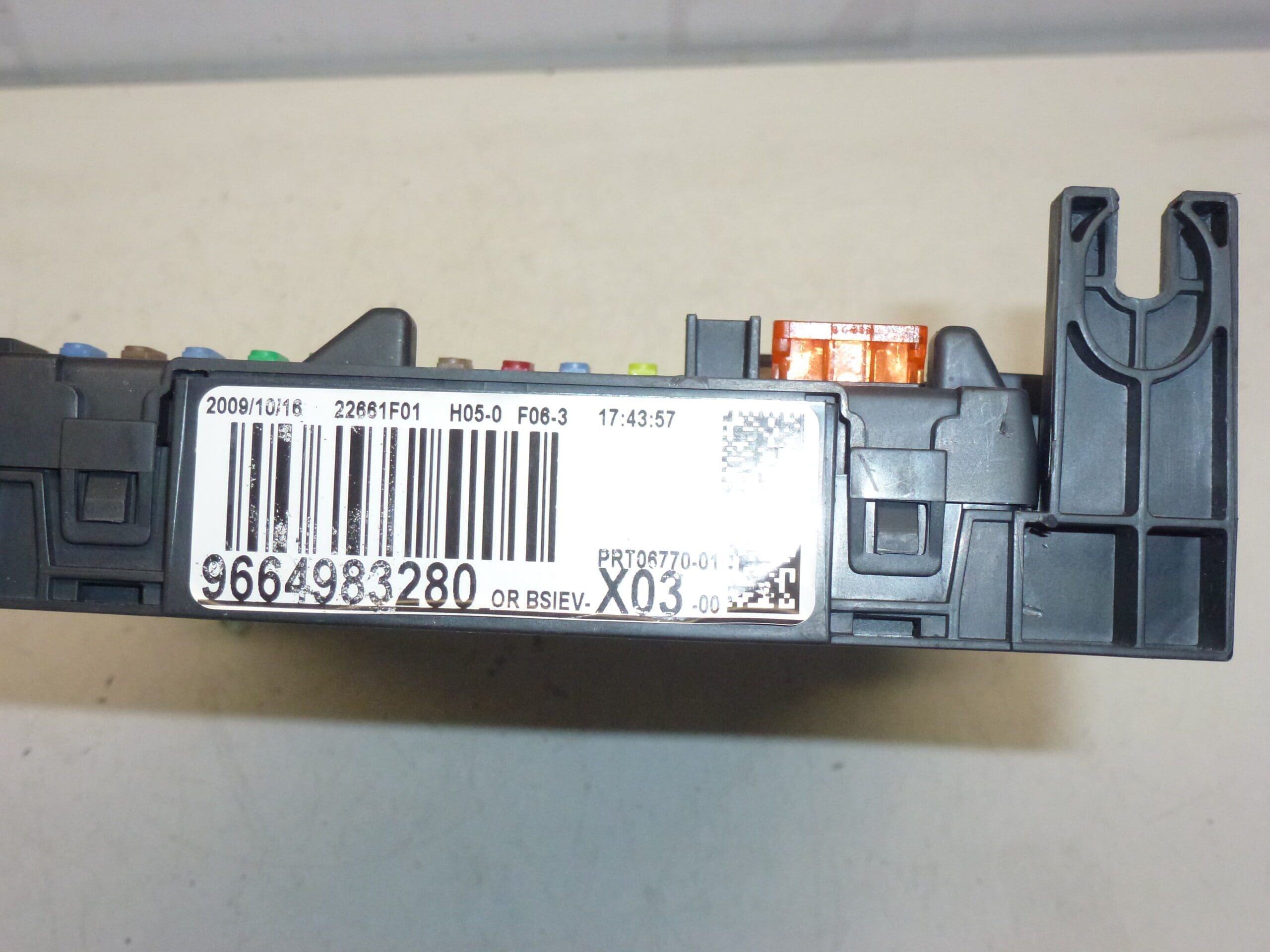 BSI Valeo BSIEV-X03-00 H05-0 9664983280 1663371480 - Image 2