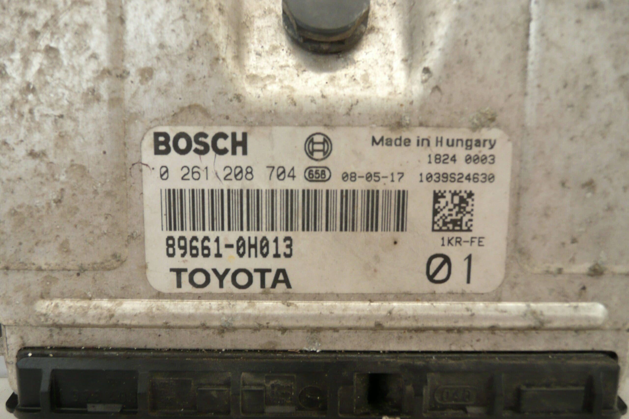 ECU Bosch 1.0i 1KR 89661-0H013 0261208704 194366 - Image 2