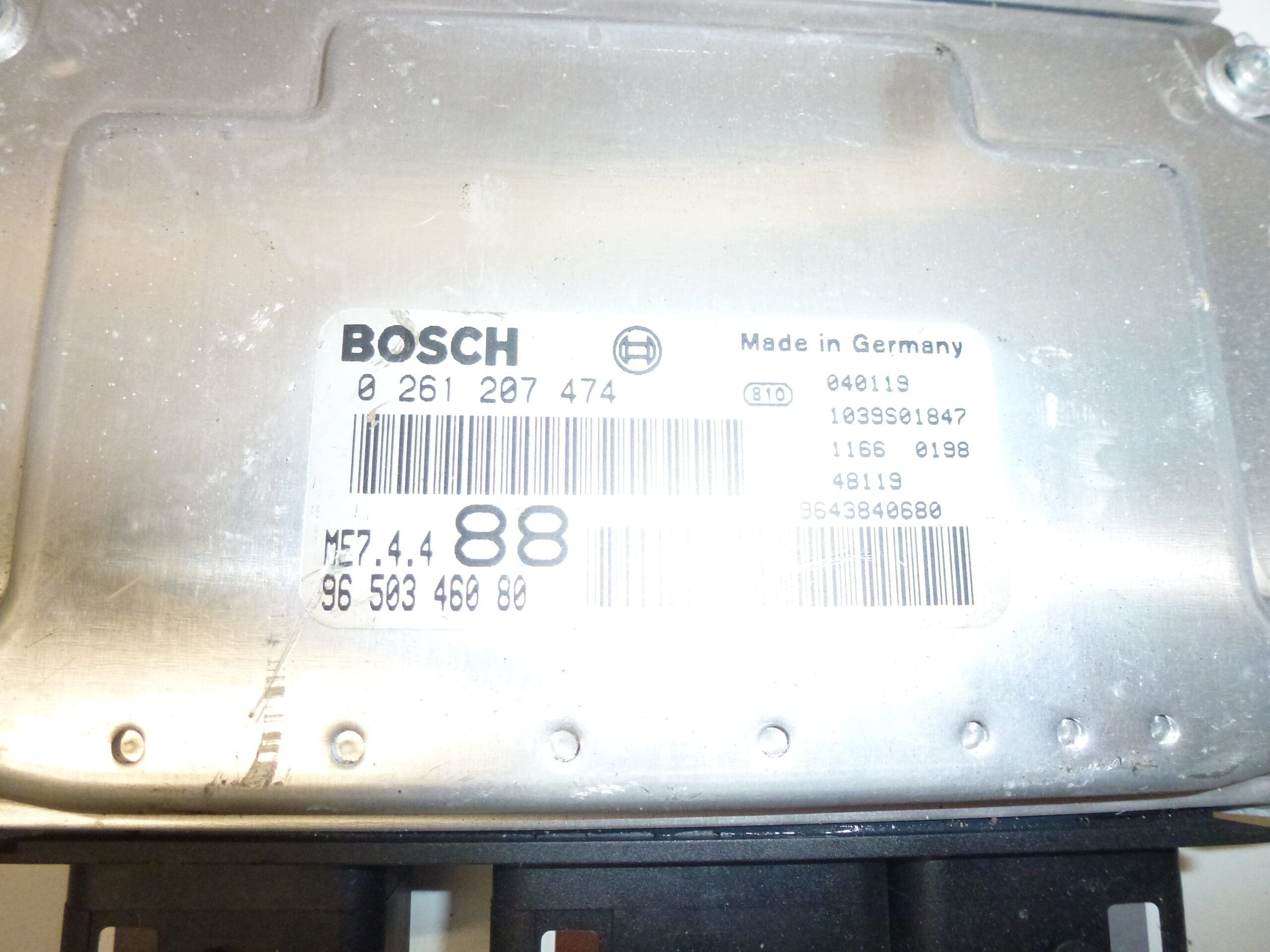ECU Bosch ME7.4.4 0261207474 9650346080 - Image 2