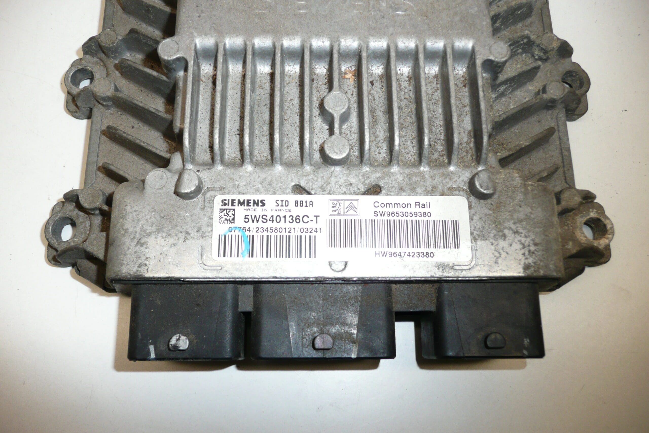 ECU Siemens SID 801A Citroën Peugeot 5WS40136C-T 1938XT - Image 2