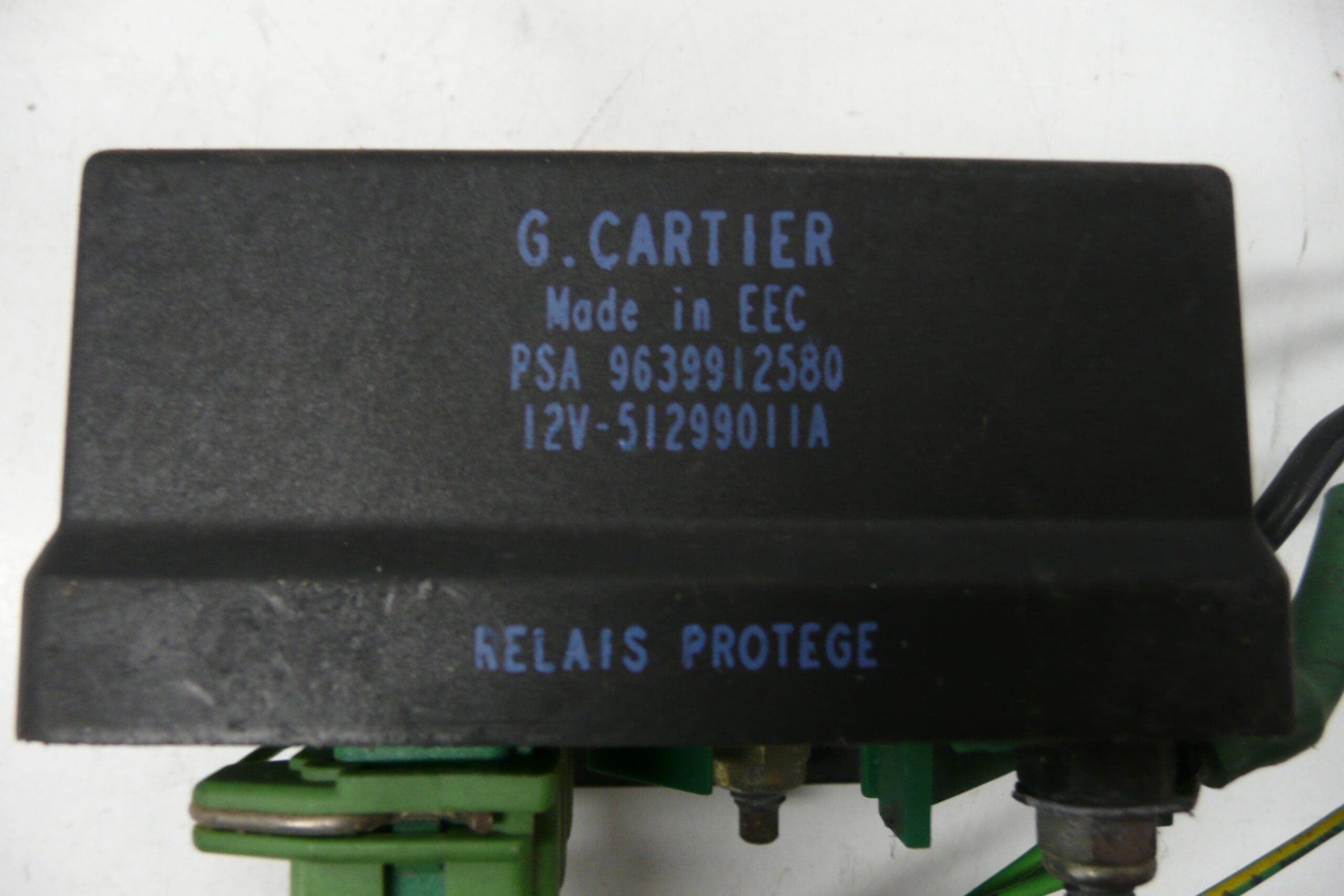 Hehkutusrele Citroën Peugeot 9639912580 johdolla - Image 2