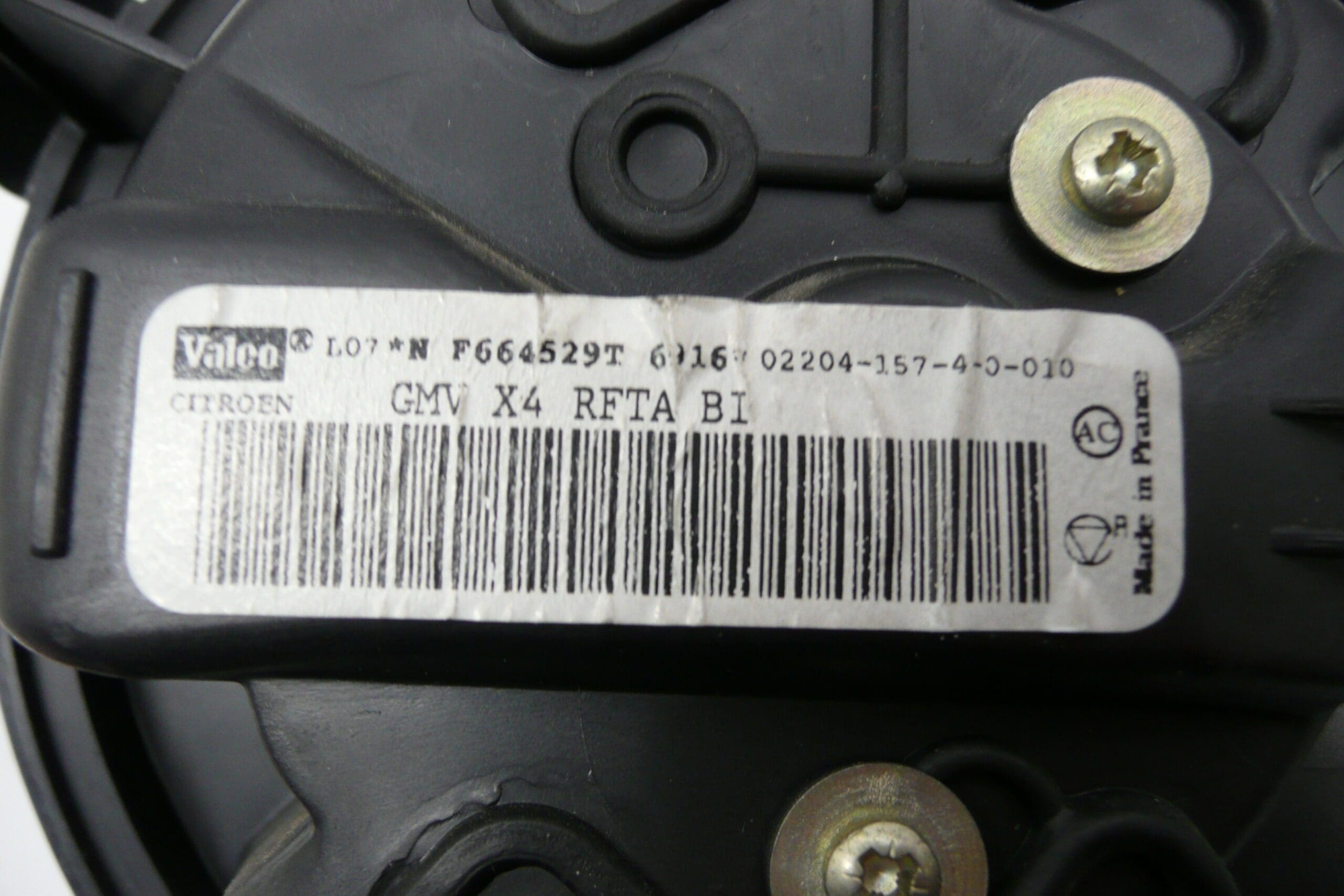 Citroën C5 Lämmityspuhallin F664529T 6441N7 - Image 2