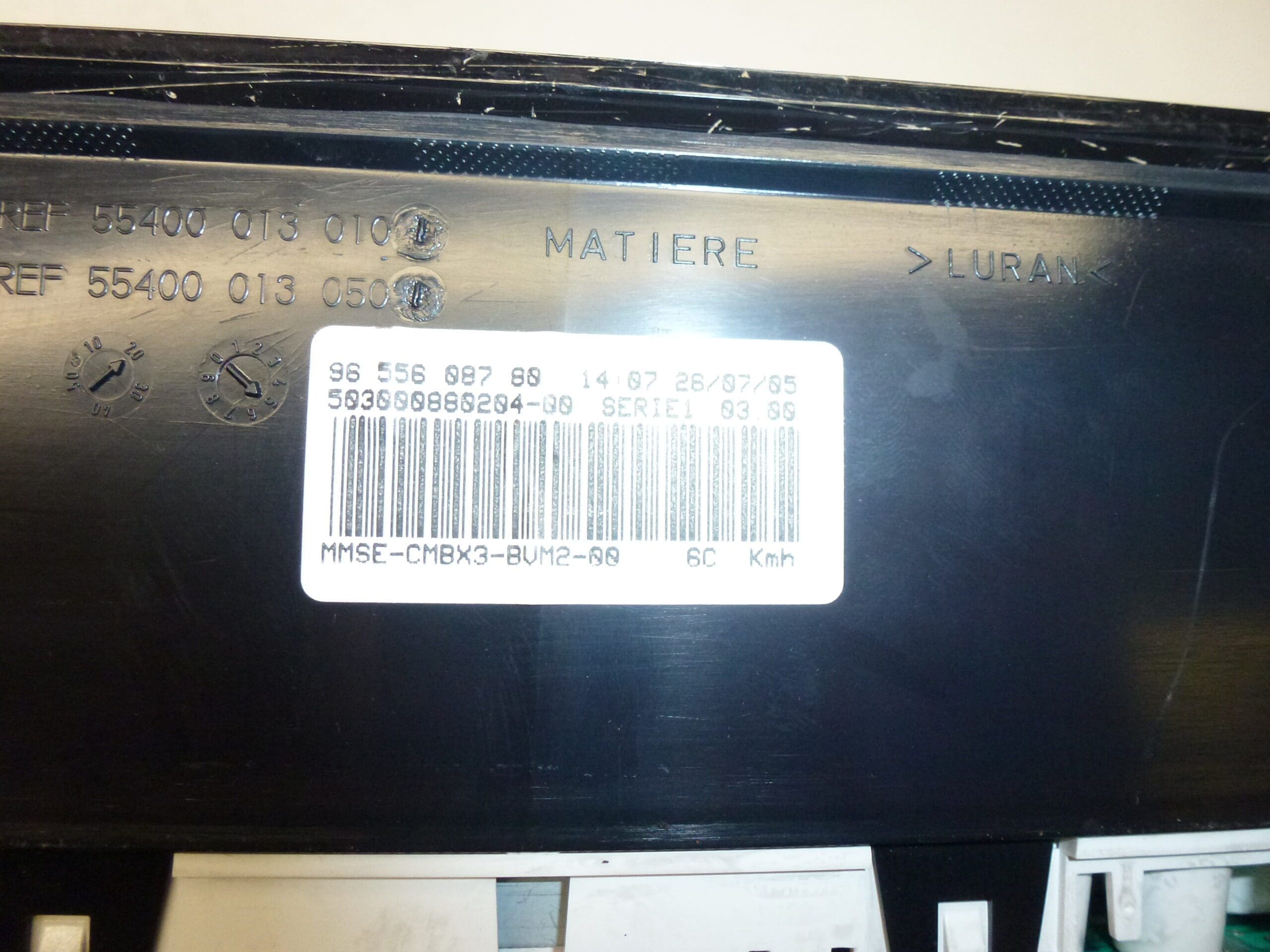 Nopeusmittari Citroën C5 II, 226000 km, 9655608780, 610319 - Image 2