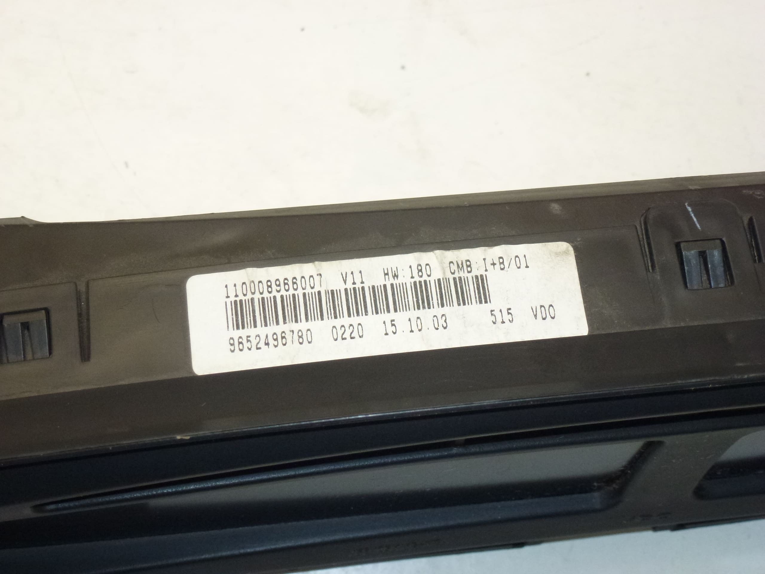 Kierroslukumittari Citroën Xsara Picasso 9652496780 - Image 2