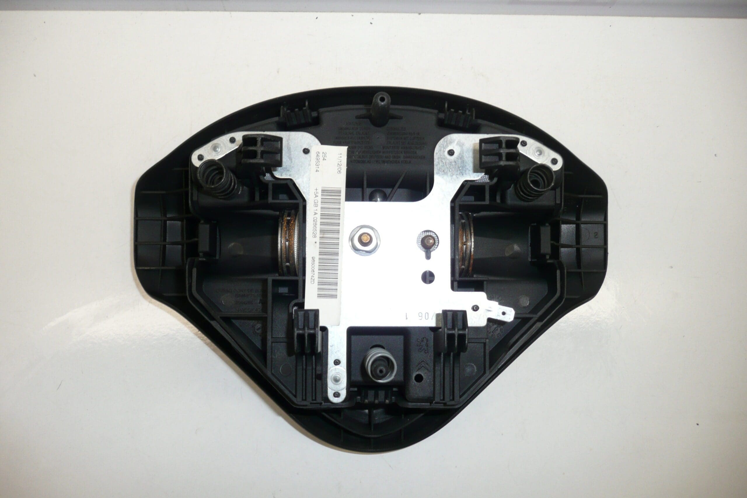 Ohjauspyörän turvatyyny Peugeot 207 96500674ZD 4112JA - Image 2