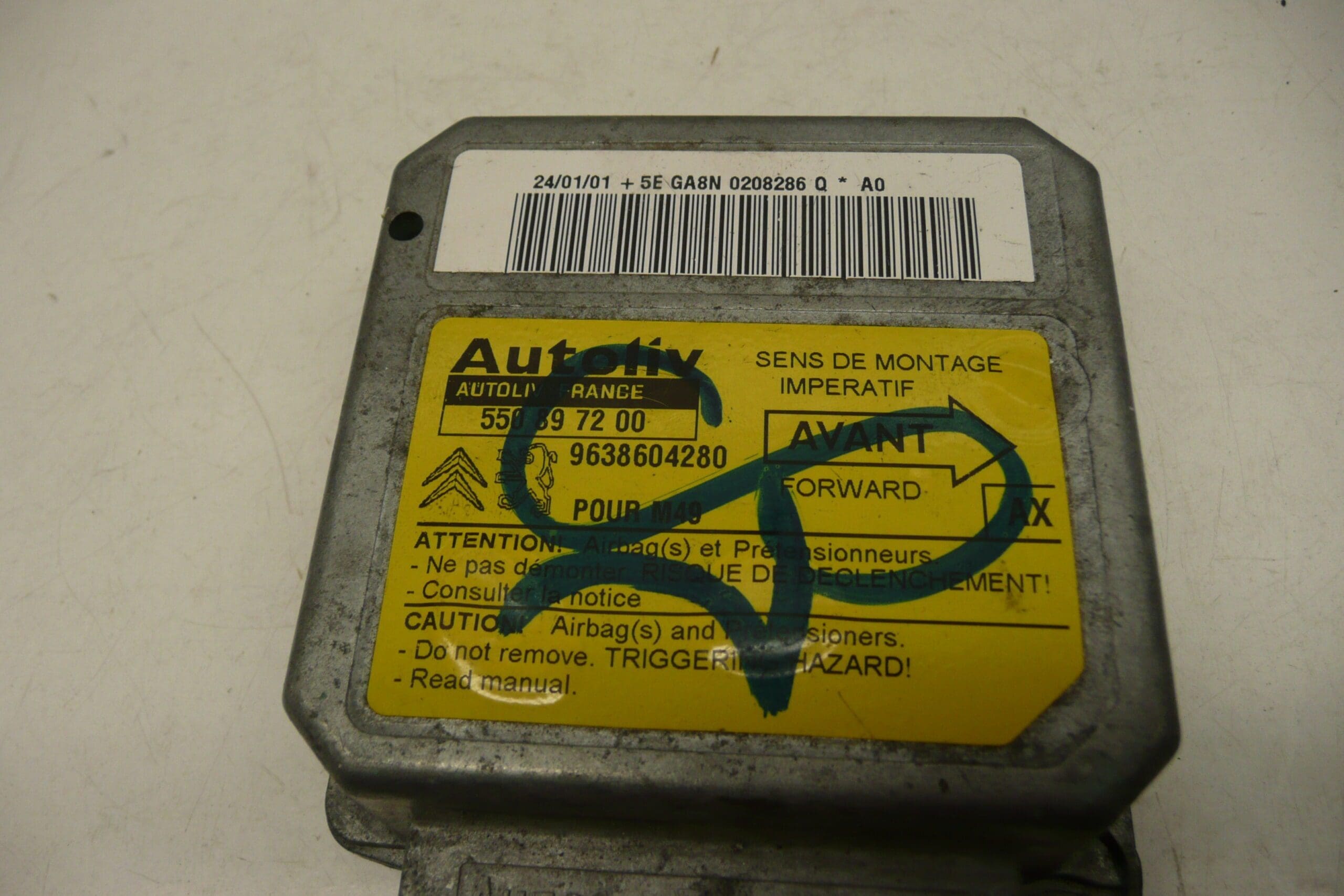 Ilmaisinyksikkö Citroën Berlingo I 9638604280 - Image 2