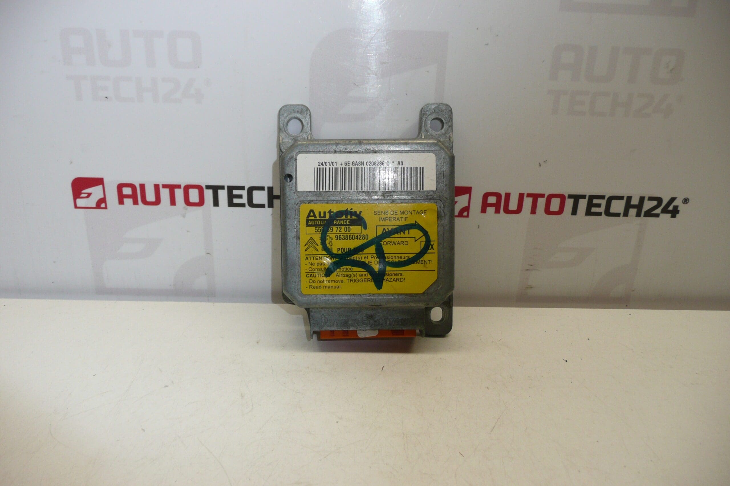 Turvatyynyyksikkö Citroën Berlingo I 9638604280