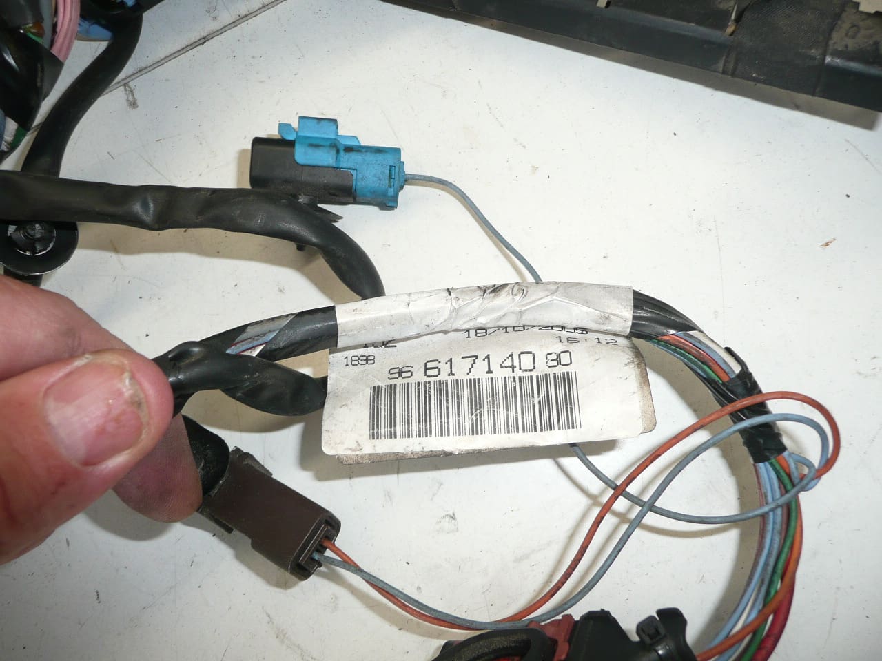 Moottorin kytkin Citroën Peugeot 2.0 HDI RHR 9661714180 9661714080 - Image 2