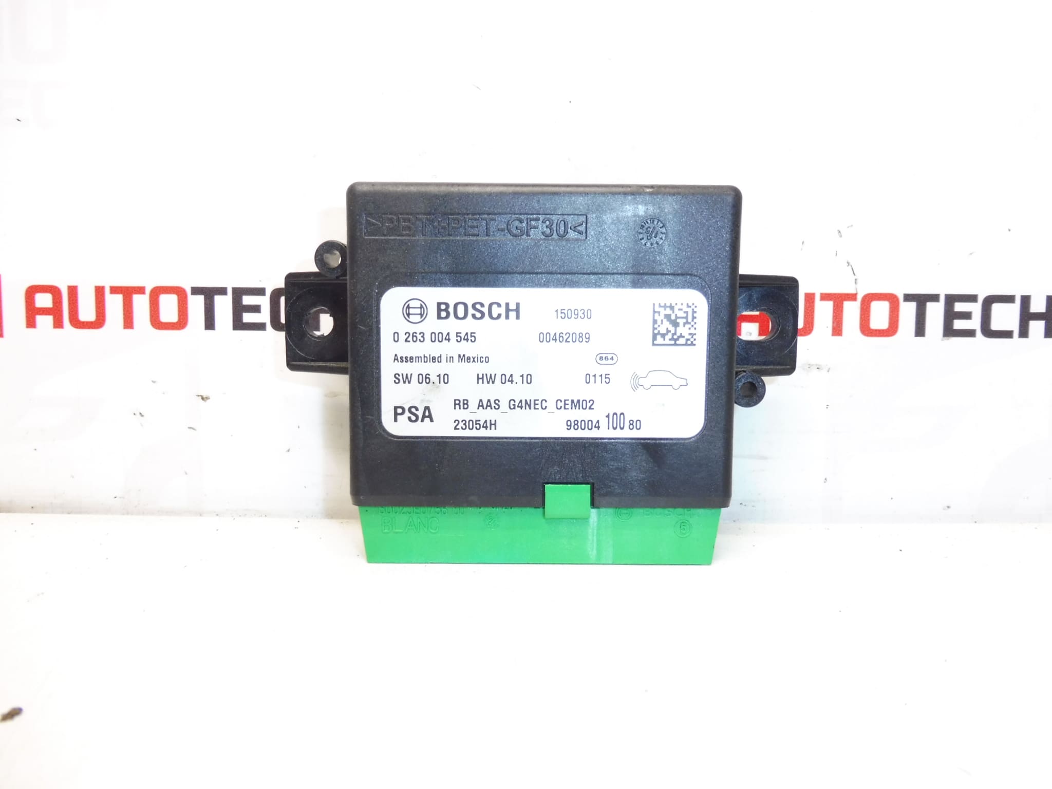 Pysäköintiavustaja Citroën Peugeot 0263004545 9800410080