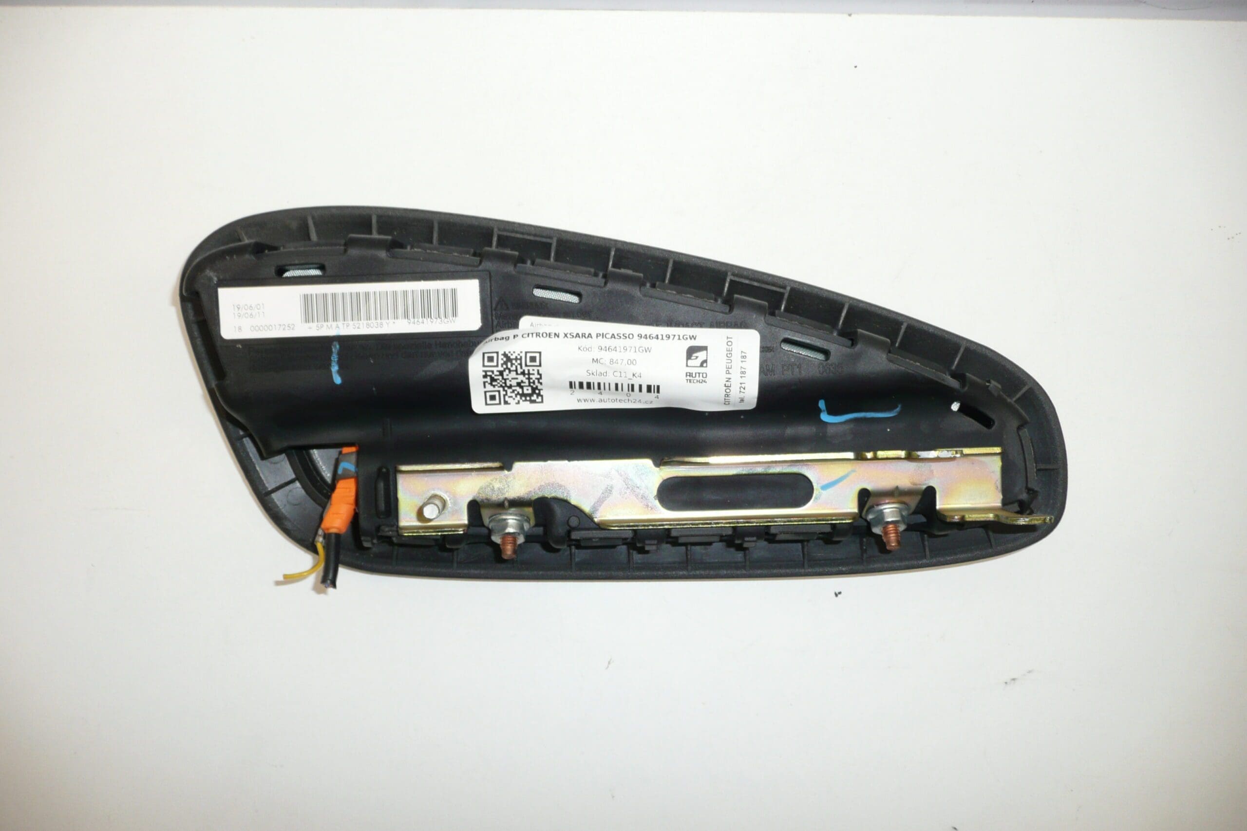 Turvatyyny oikea Citroën Xsara Picasso 94641971GW 8216F6