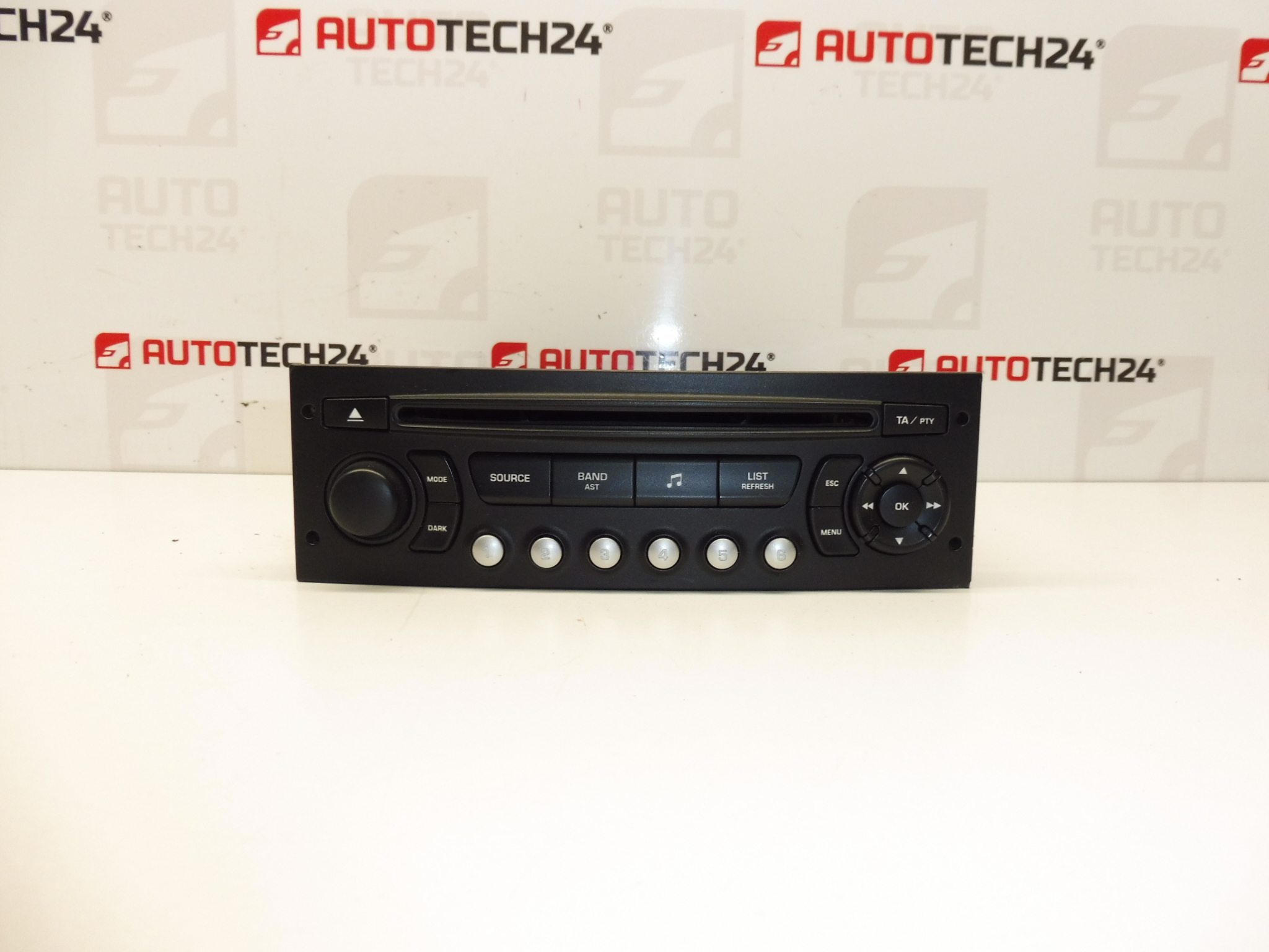 CD-autoradio Citroën Peugeot 9660646877
