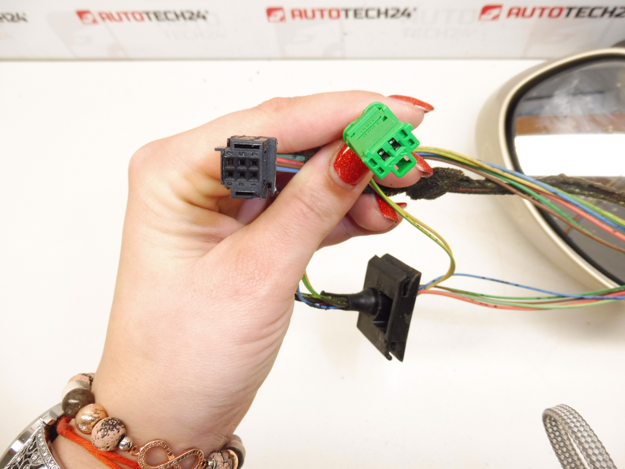 Vasen taustapeili Citroën C4 KCW 96548384 8149ZW