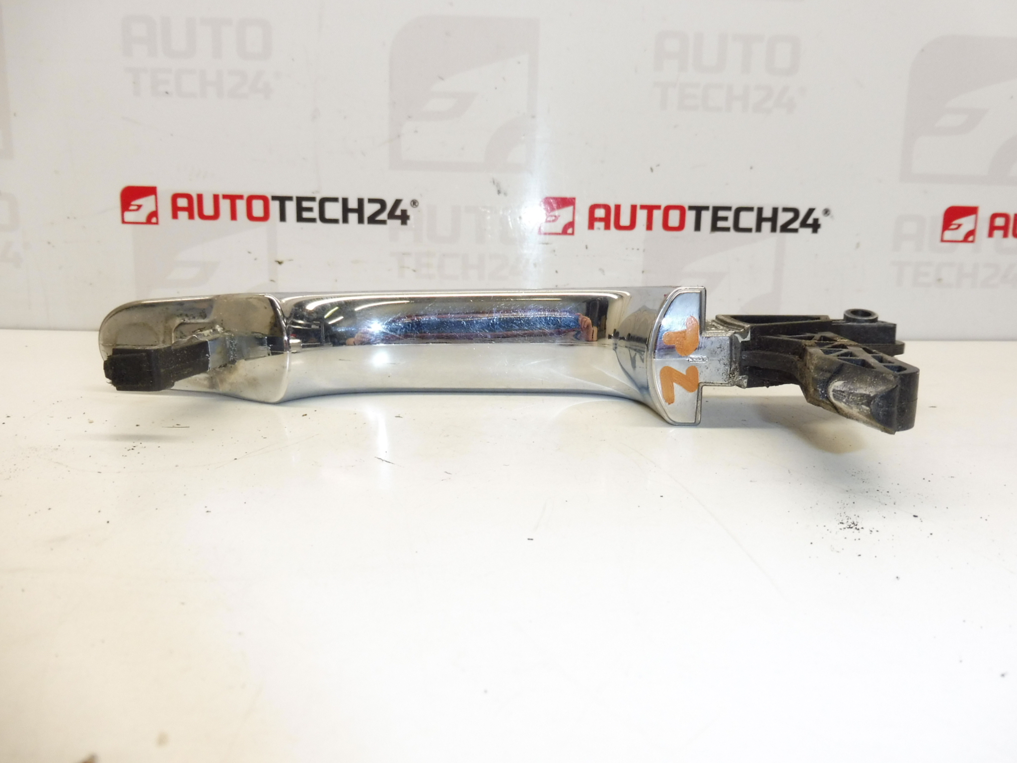 Takaoven kahva Citroën Peugeot kromi 9101GK