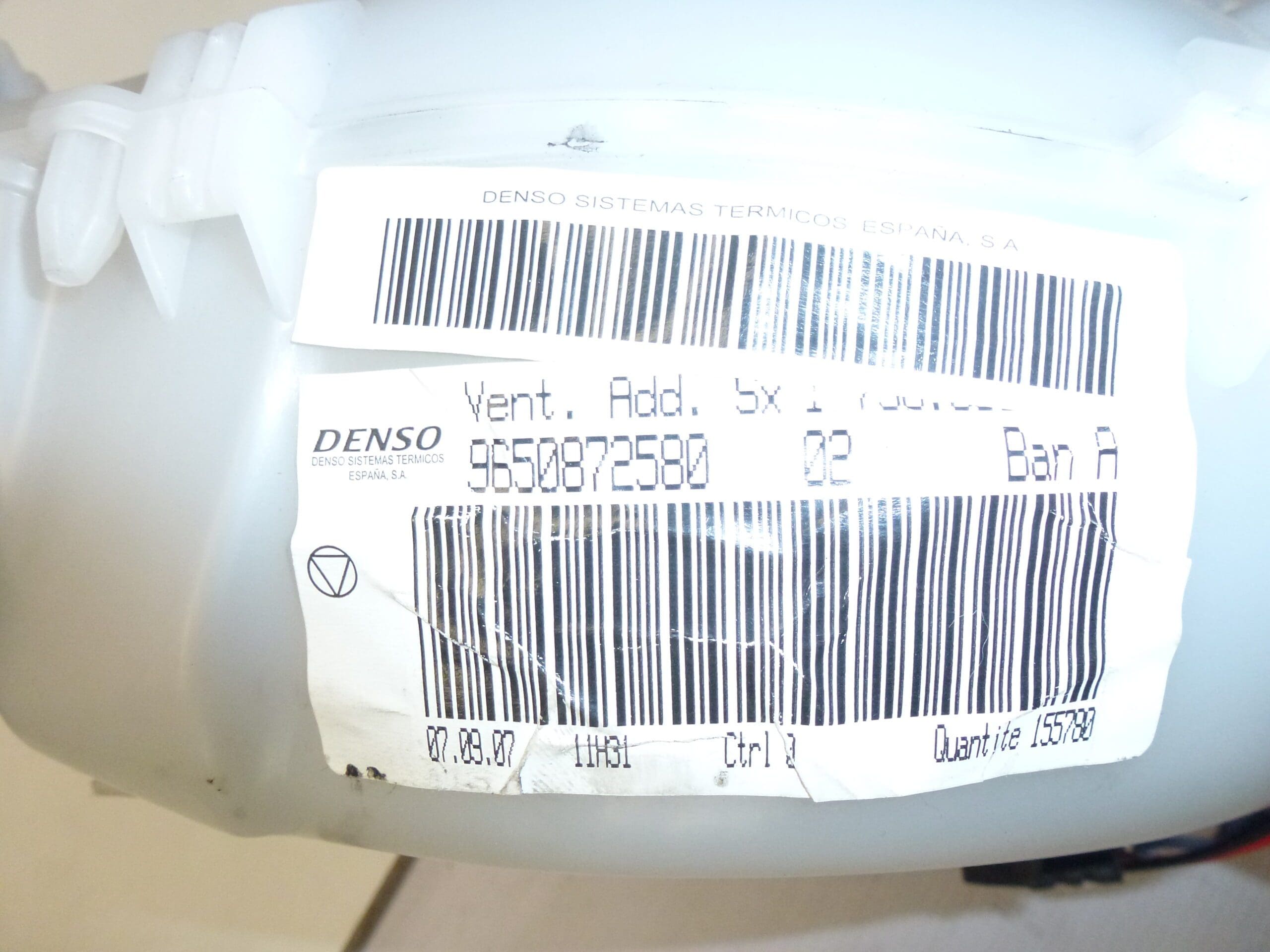 Lämmittimen tuuletin Citroën C4 Picasso 9650872580 6441X4