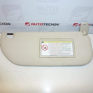 Aurinkosuoja Citroën C4 oikea matkustaja 8143JF