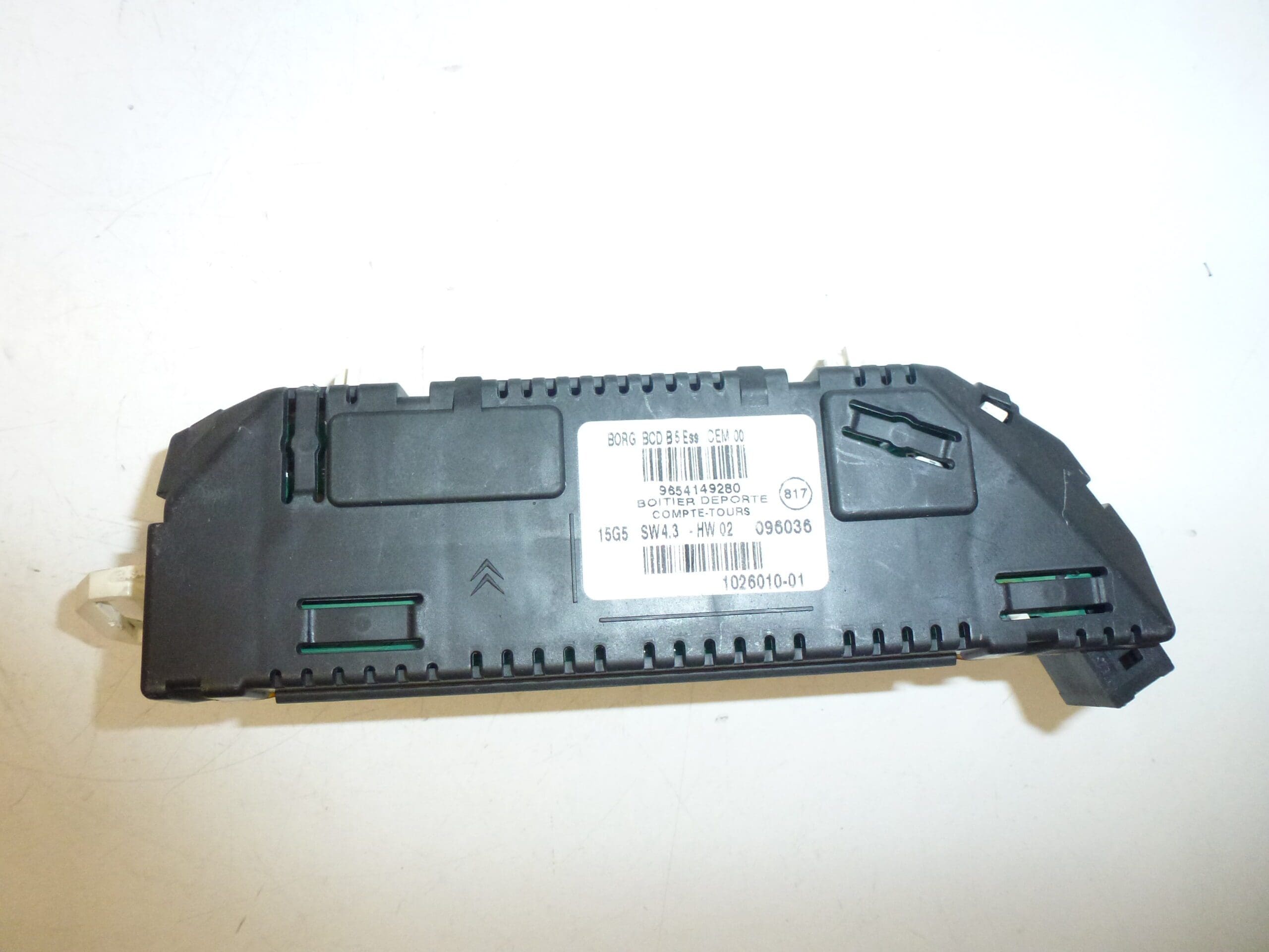 Näytä kierroslukumittari Citroën C4 9662225980 6106E0