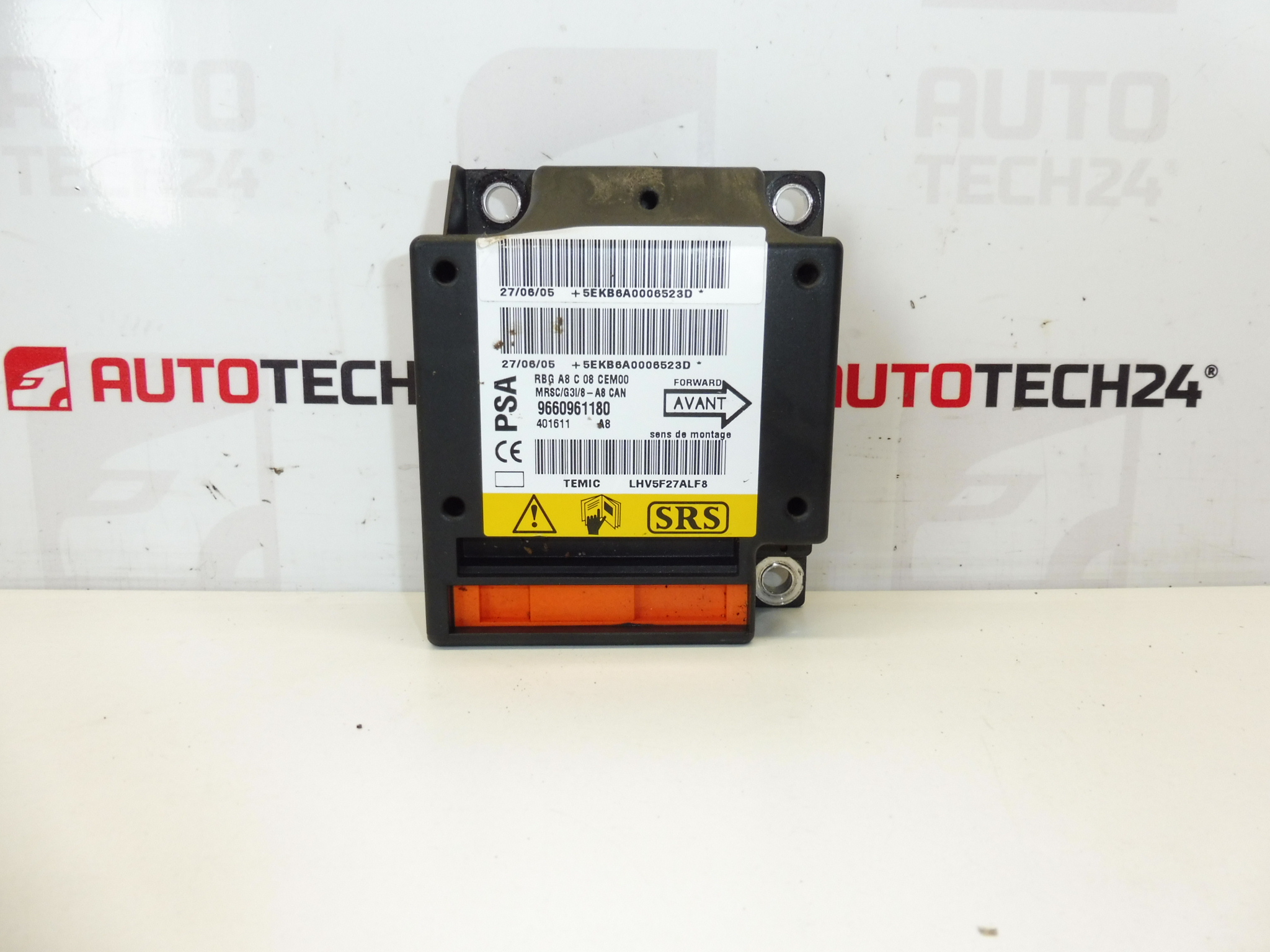 Turvatyynyyksikkö Citroën C3 9660961180