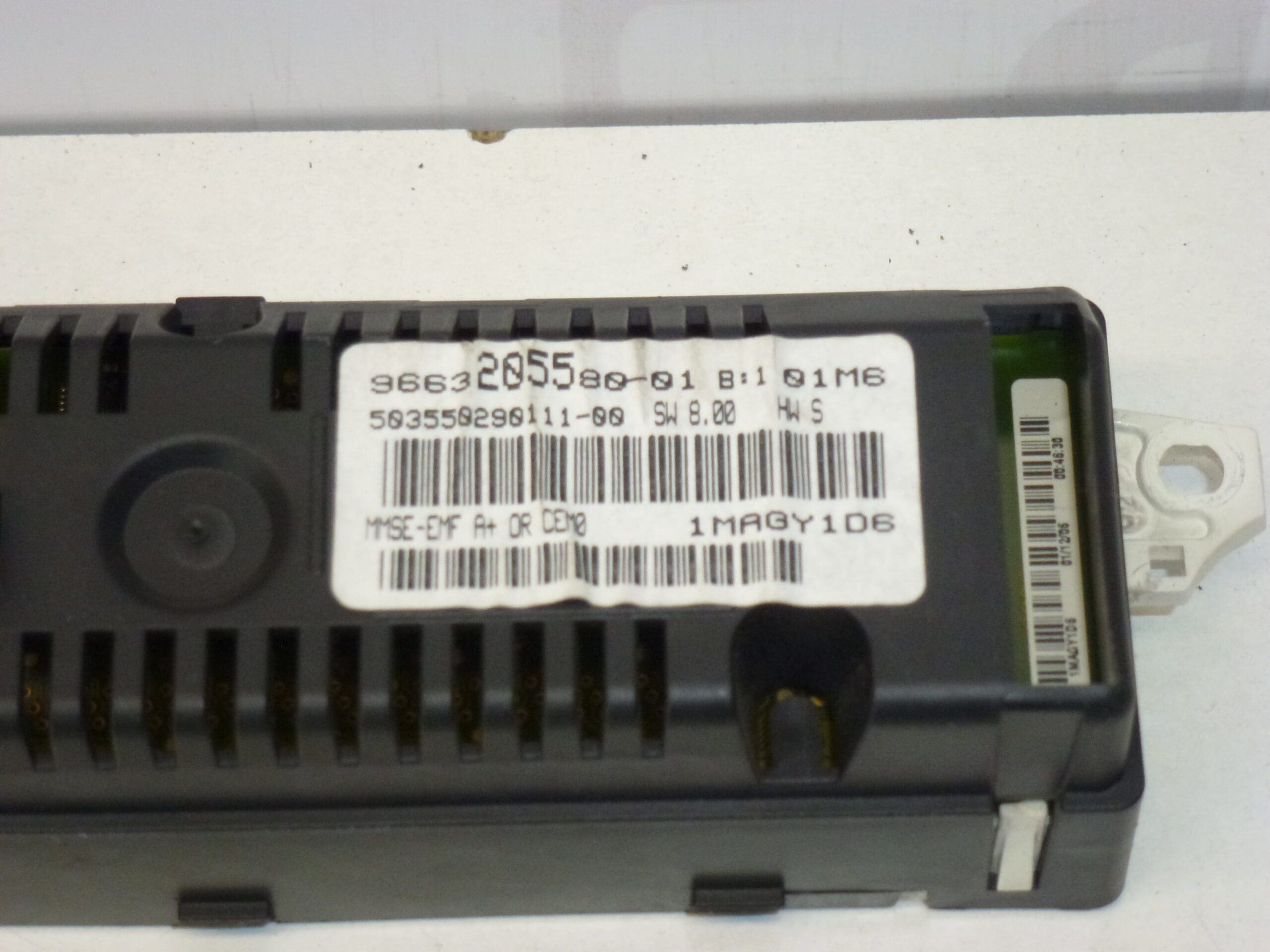 Peugeot 207 tietokoneradion näyttö 9663205580 6593F5