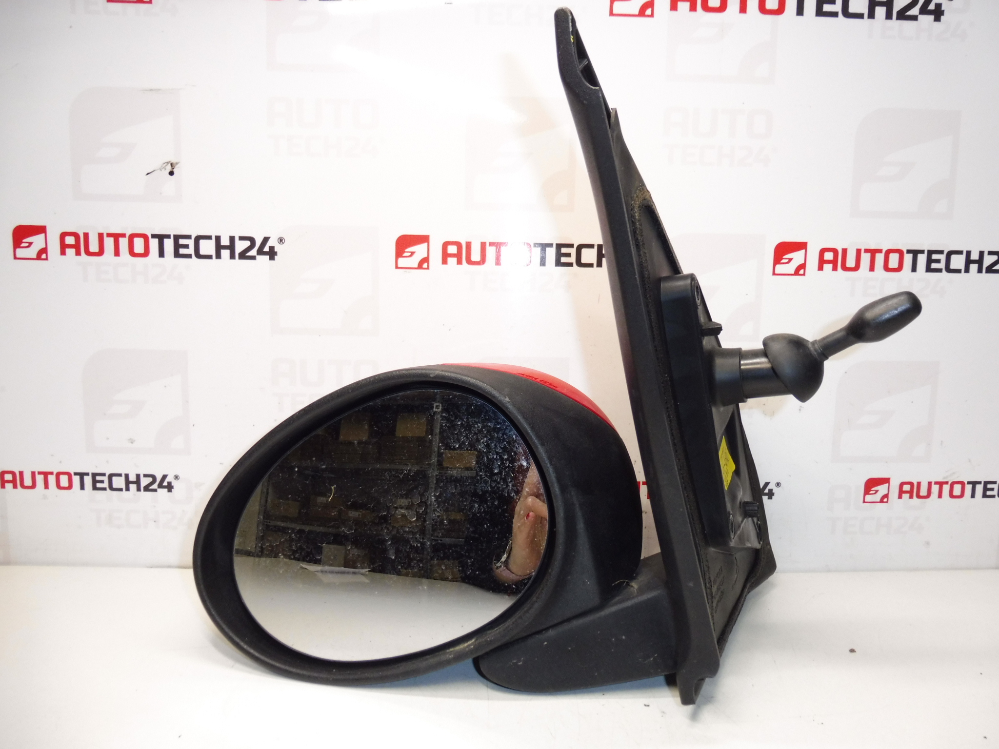 Peili vasen punainen Citroën C1 Peugeot 107 87940-0H010 87940-0H011