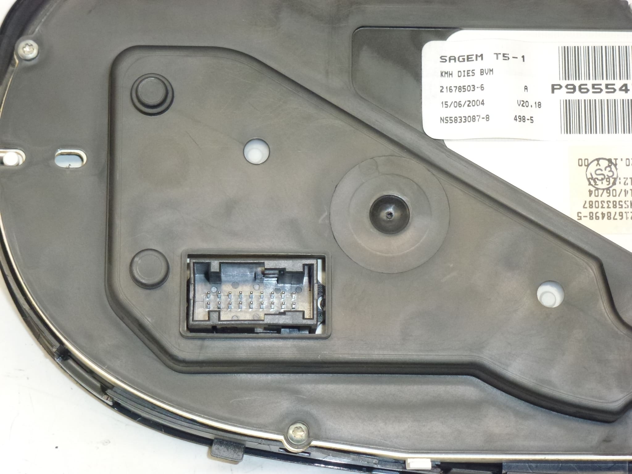 Nopeusmittari Peugeot 307 215 tuhat km 9655476580 G00