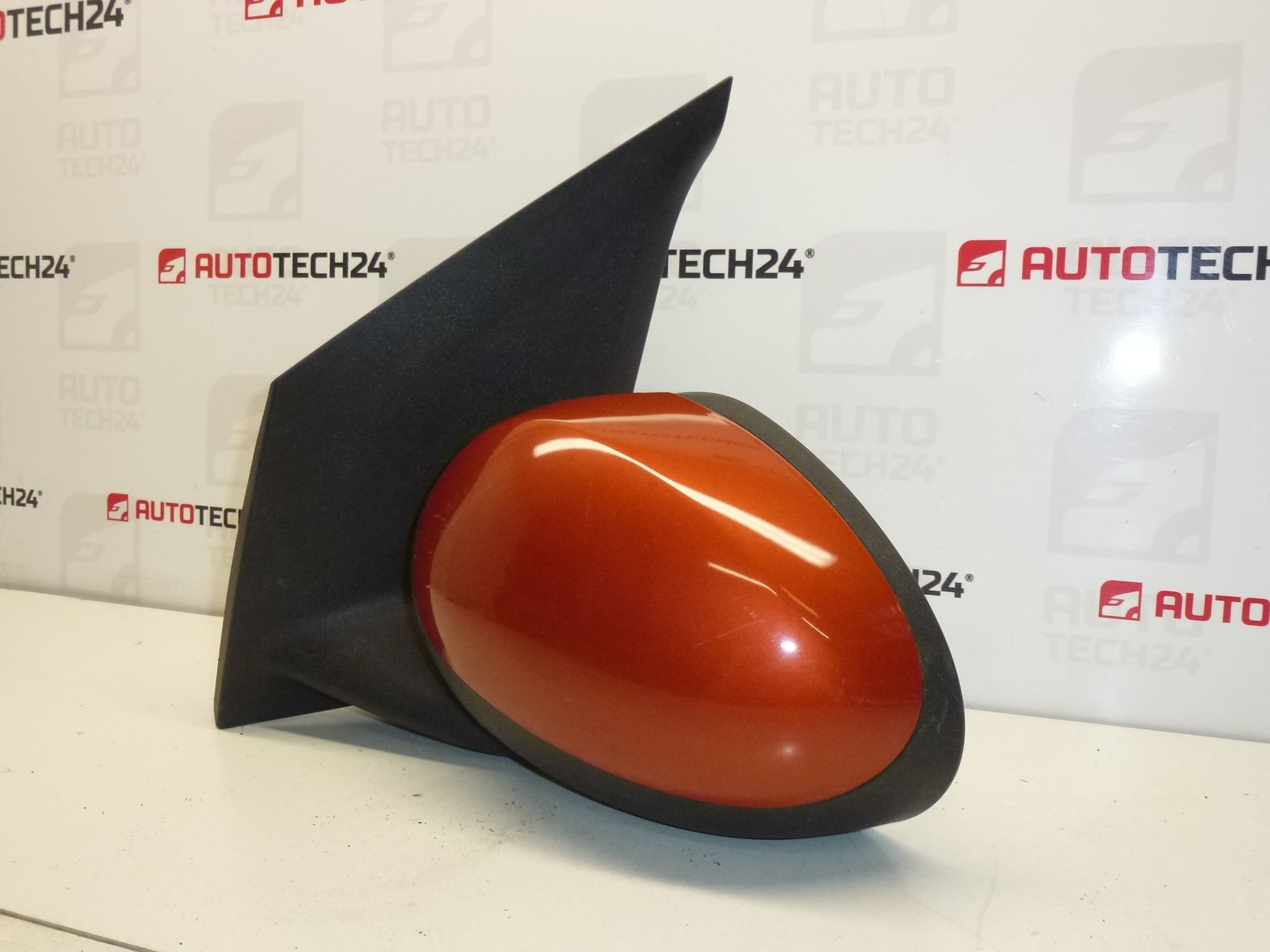 Peili vasen oranssi metallinen Citroën C1 Peugeot 107 87940-0H010 87940-0H011