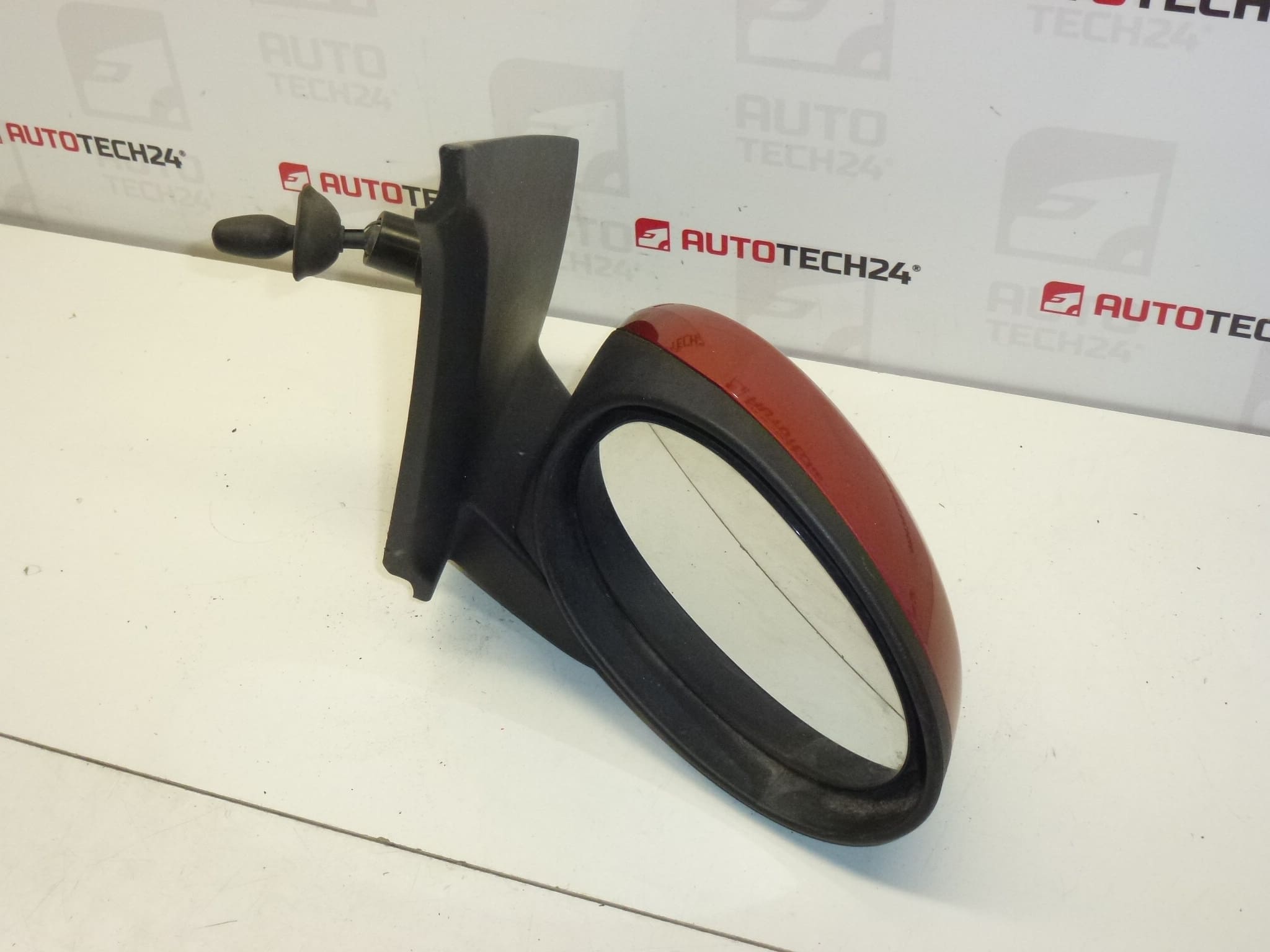 Peili oikea oranssi metallinen Citroën C1 Peugeot 107 87910-0H010 87910-0H011
