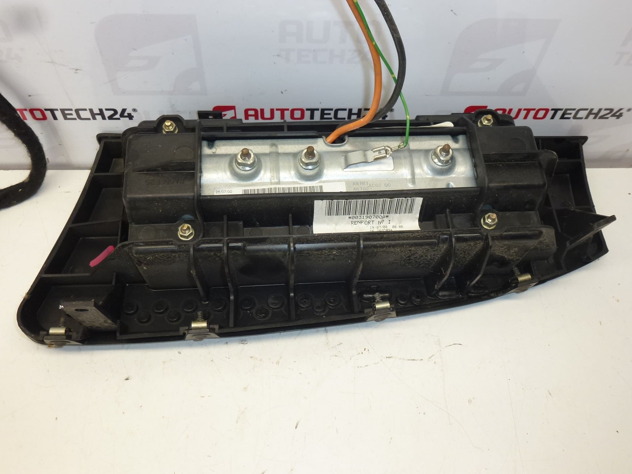 Matkustajan turvatyyny Citroën Xsara 9642313680 8216G2