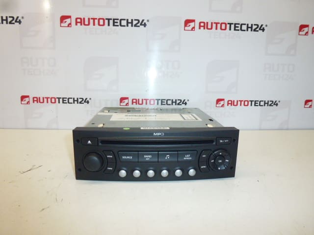 Autoradio CD-levyllä MP3 Citroën Peugeot 9663080277 657903
