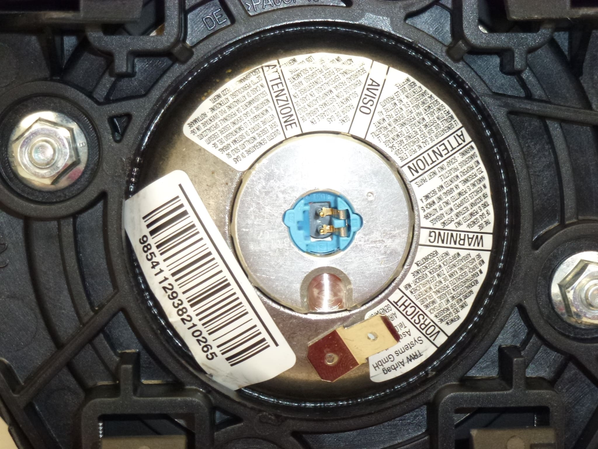 Airbag ohjauspyörä Citroën C4 Picasso 96729400ZD 4112QC