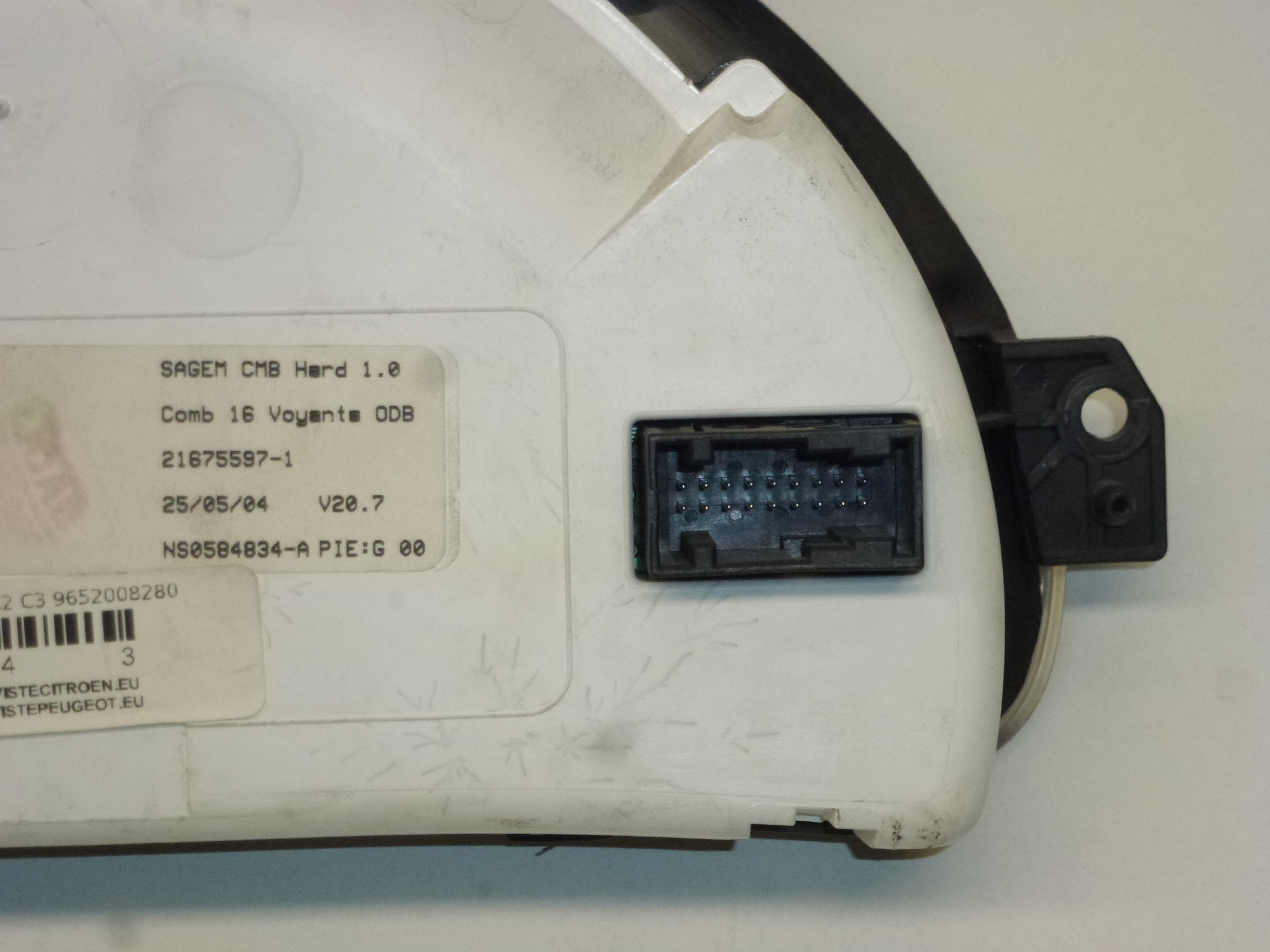 Nopeusmittari Citroën C2 C3 9652008280