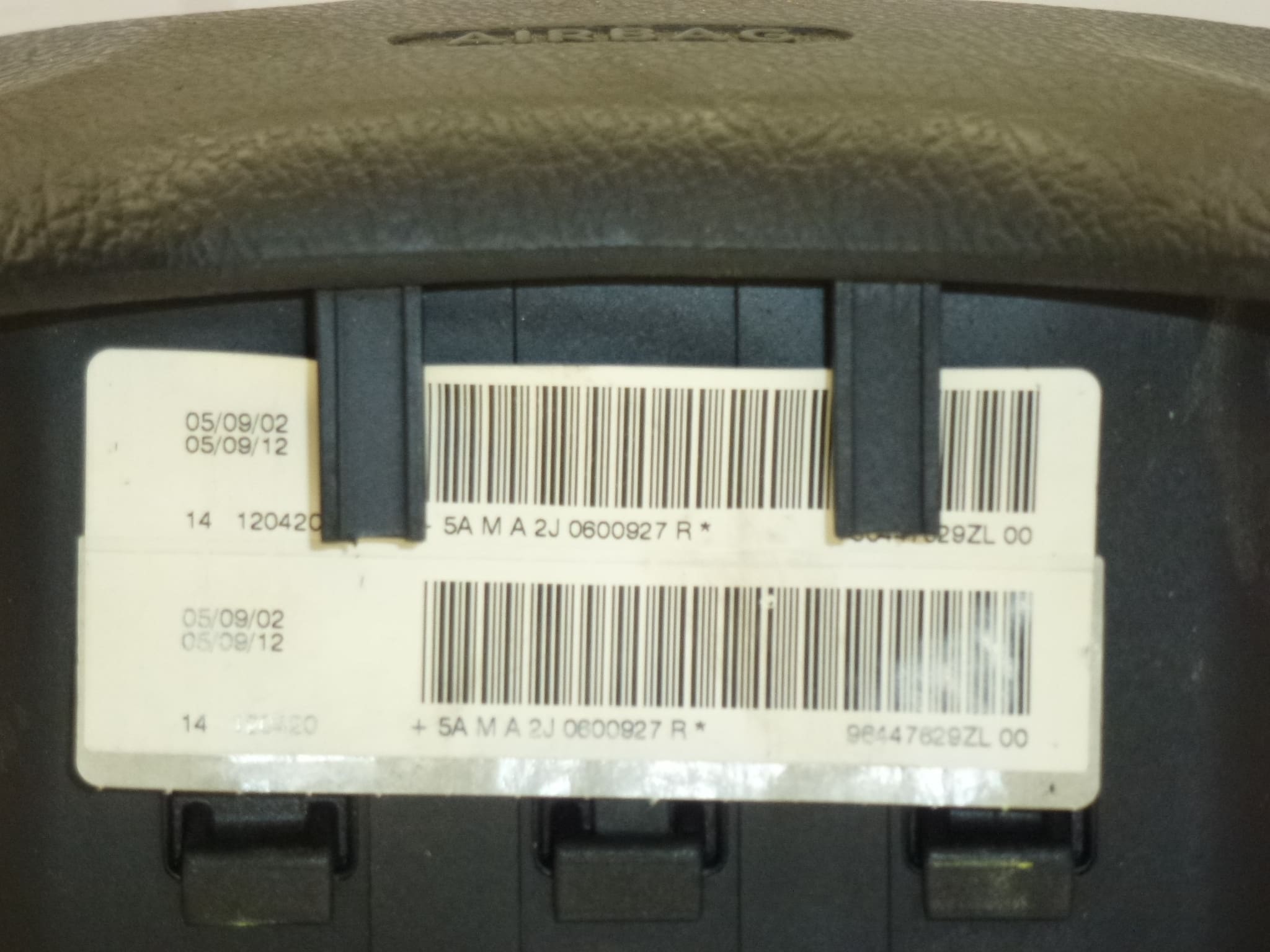 Ohjauspyörän ilmatyyny Citroën Xsara Picasso 96447629ZL 4112FN - Image 2