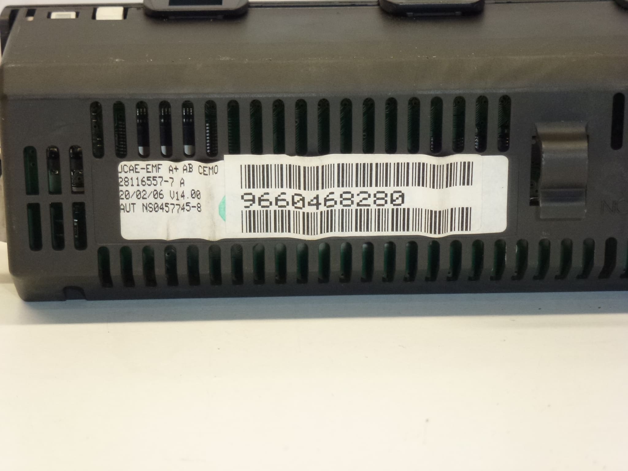 Citroën C5 Näyttö Yksinkertainen Ilmastointi 9660468280 6155FV - Image 2