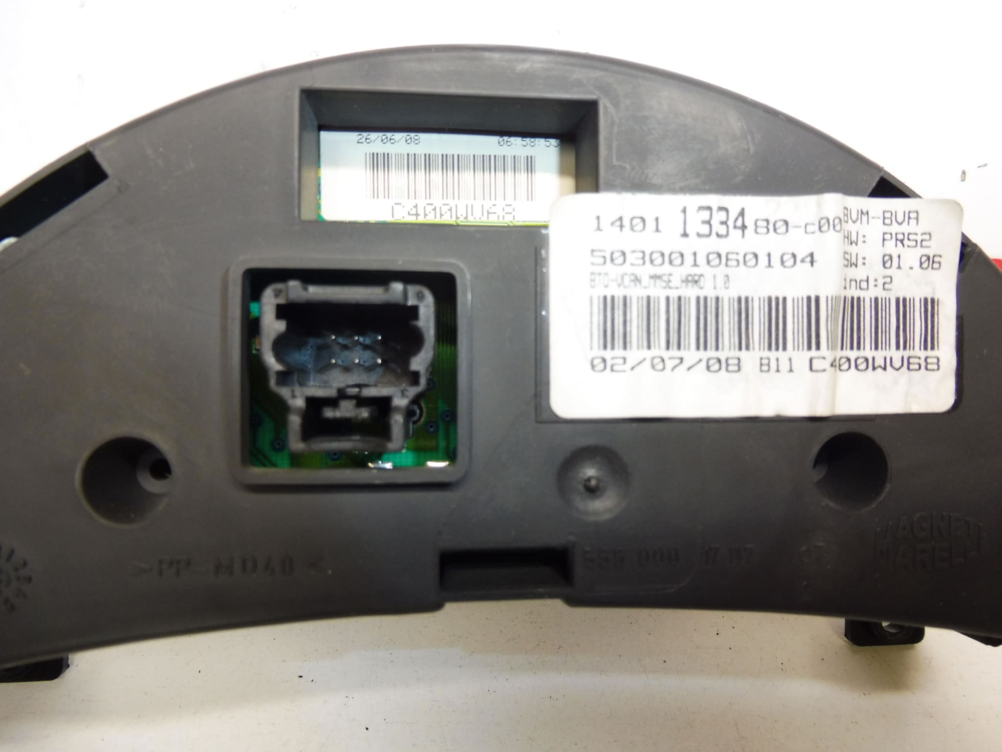 Magneti Marelli Näyttö 304600 km Citroën C8 Peugeot 807 1401133480 610326 - Image 2