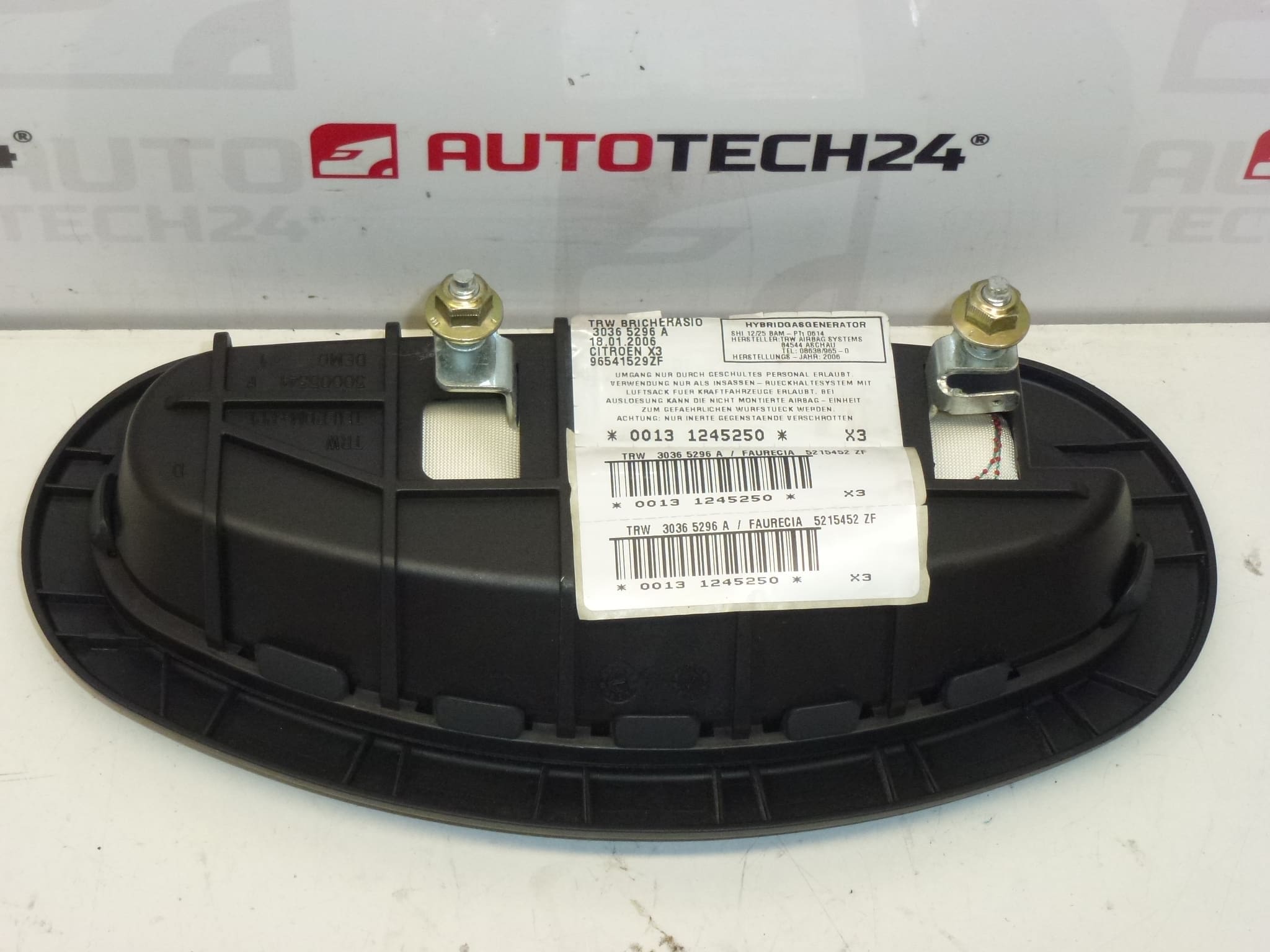 Sivuilman tyyny Citroën C5 I ja II 96541529ZF 8216HA - Image 2