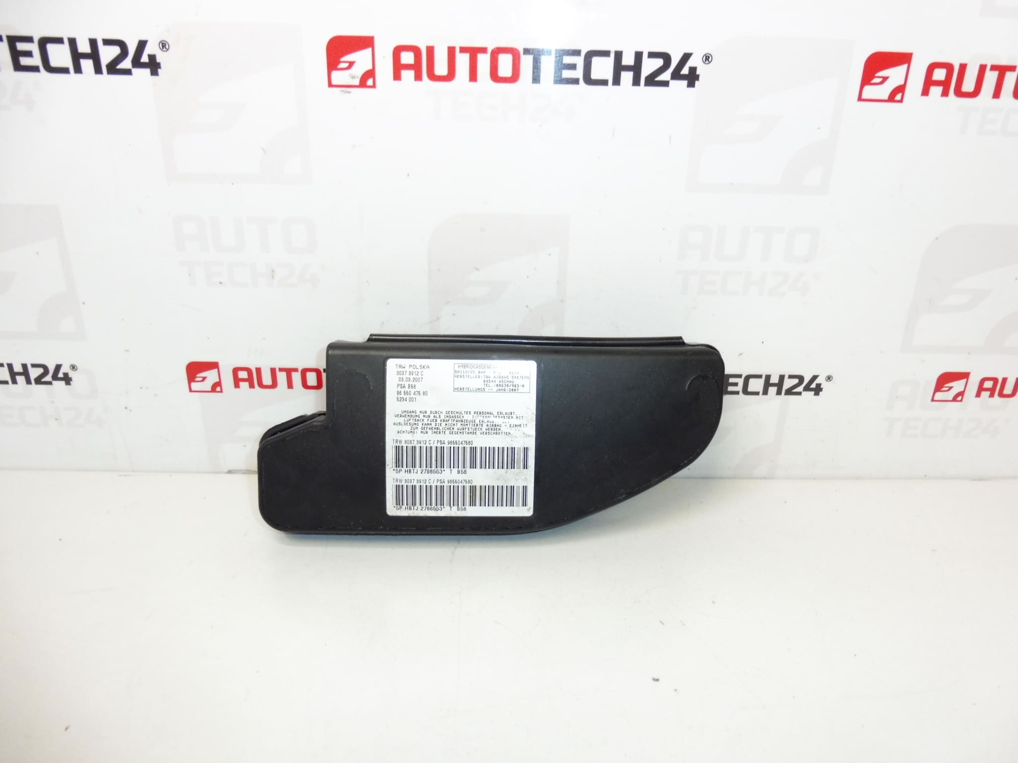 Turvatyyny oikea etuistuin Citroën C4 Picasso 9655047580 8216PH