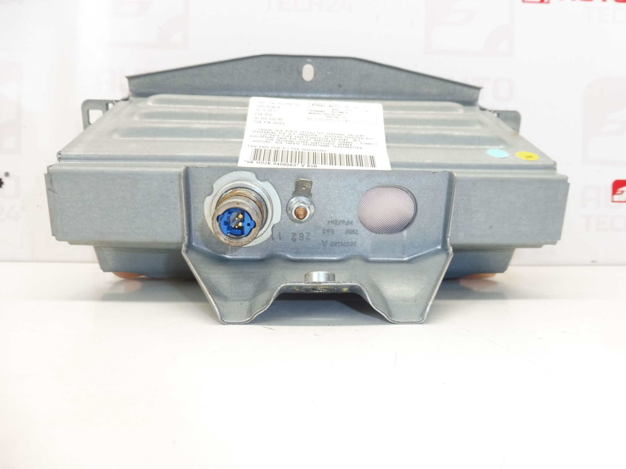 Turvatyyny etumatkustajan Citroën C4 Picasso 9688582280 8216XL