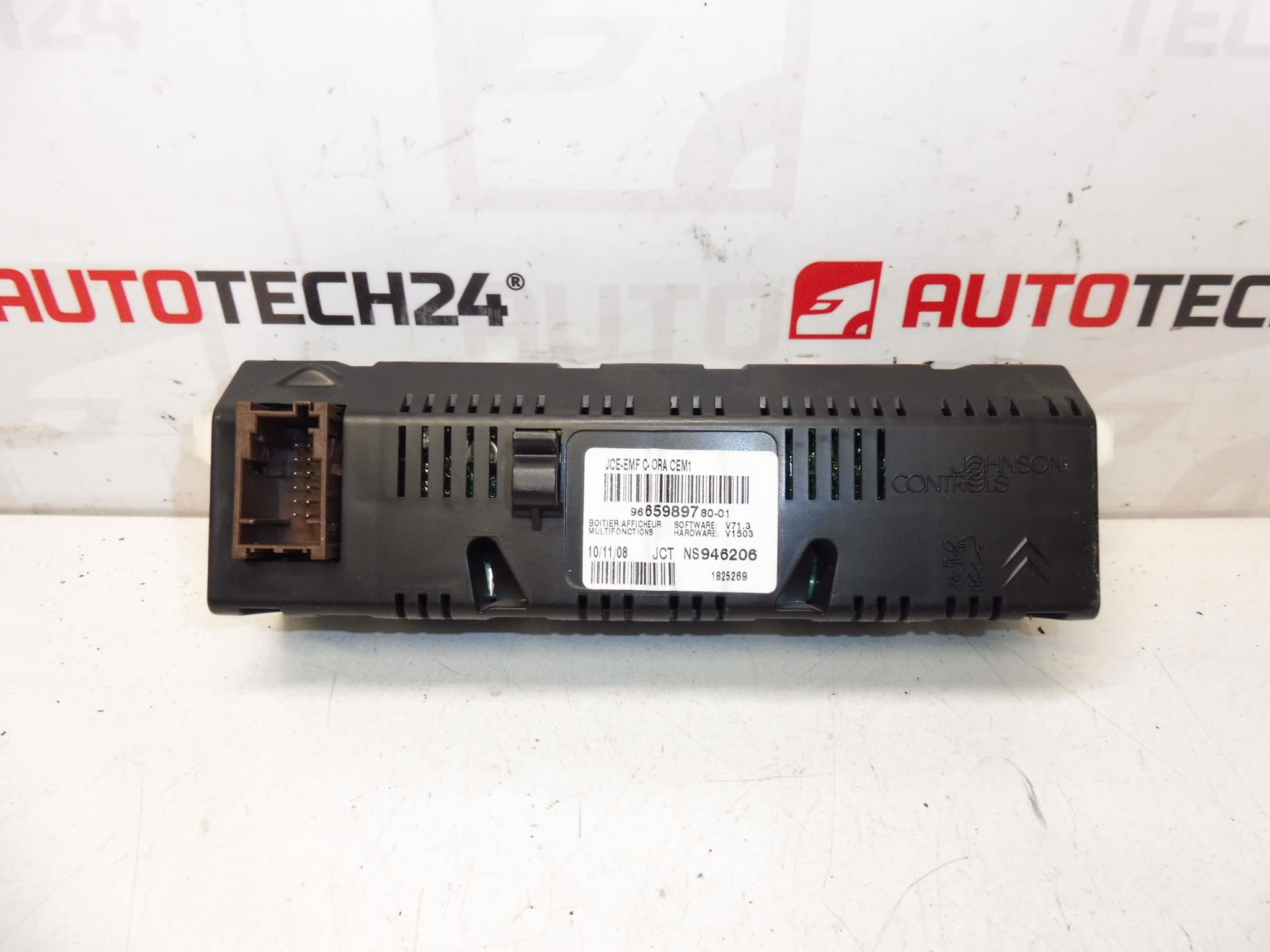 Peugeot 807 Citroen C8 Radio- ja Tietokonenäyttö 9665989780-01 - Image 2
