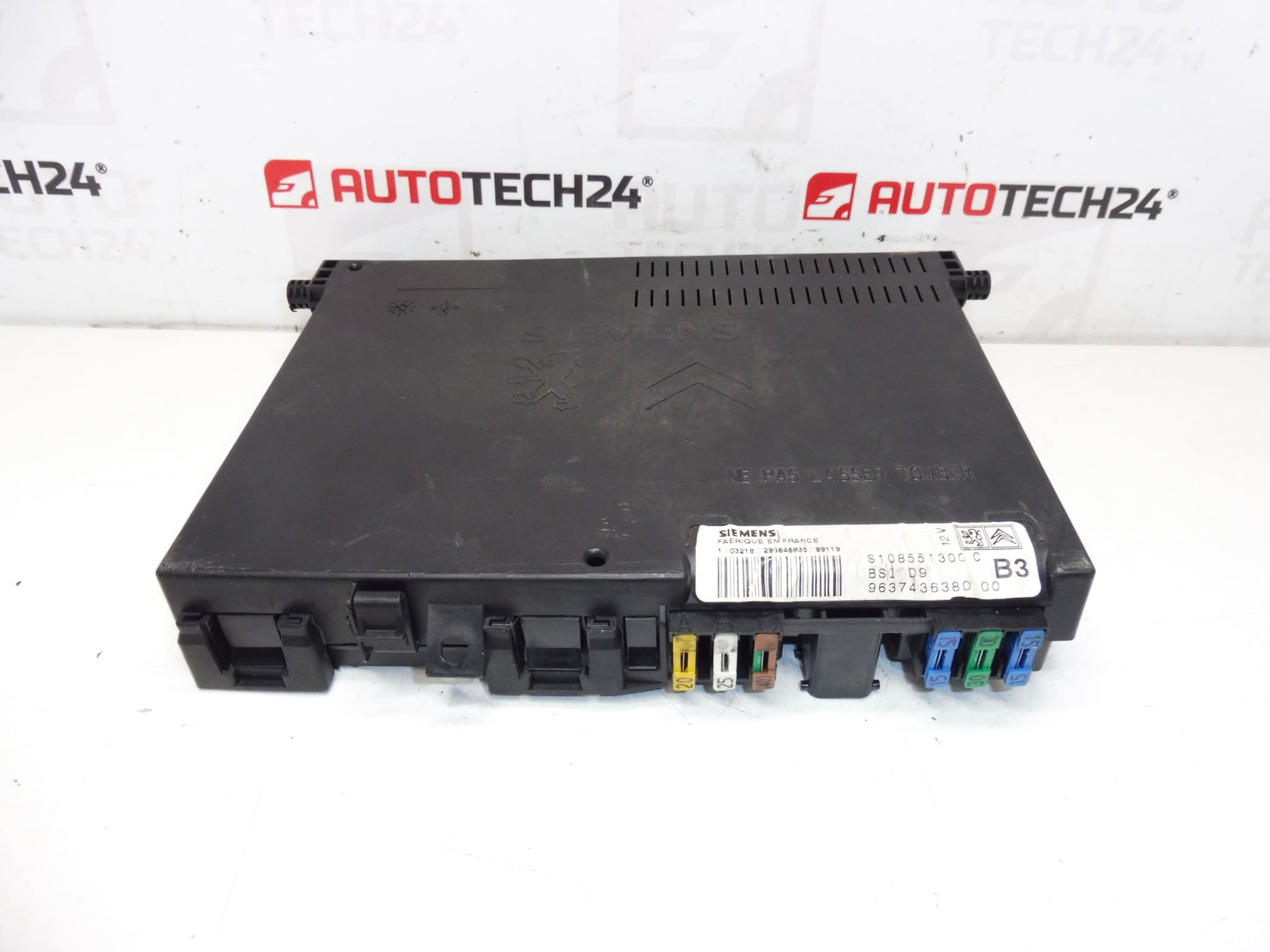 BSI D9 -ohjausyksikkö Siemens Citroën Peugeot 9637436380 - Image 2