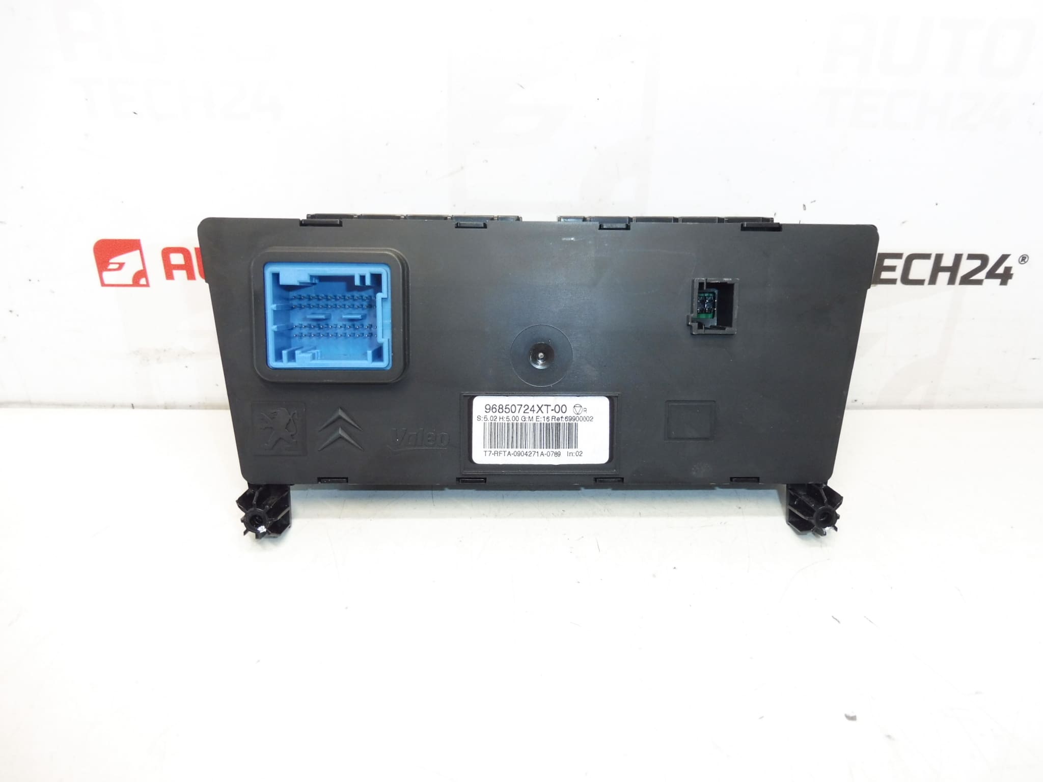 Peugeot 308 lämmityksen ja ilmastointilaitteen ohjaus 96850724XT 6452J4 - Image 2