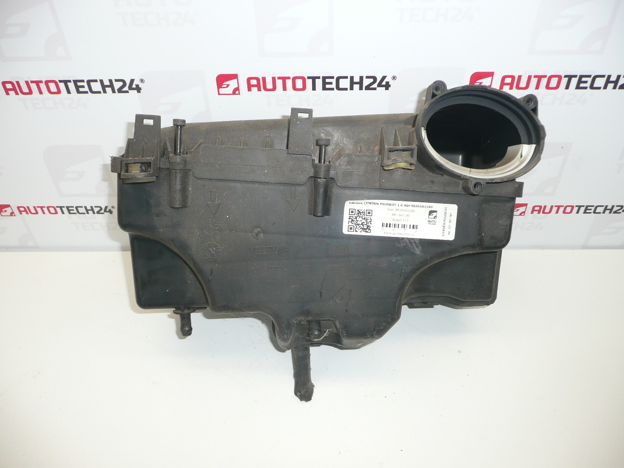 Suodatinlaatikko Citroën Peugeot 1.6 HDI 9656581180