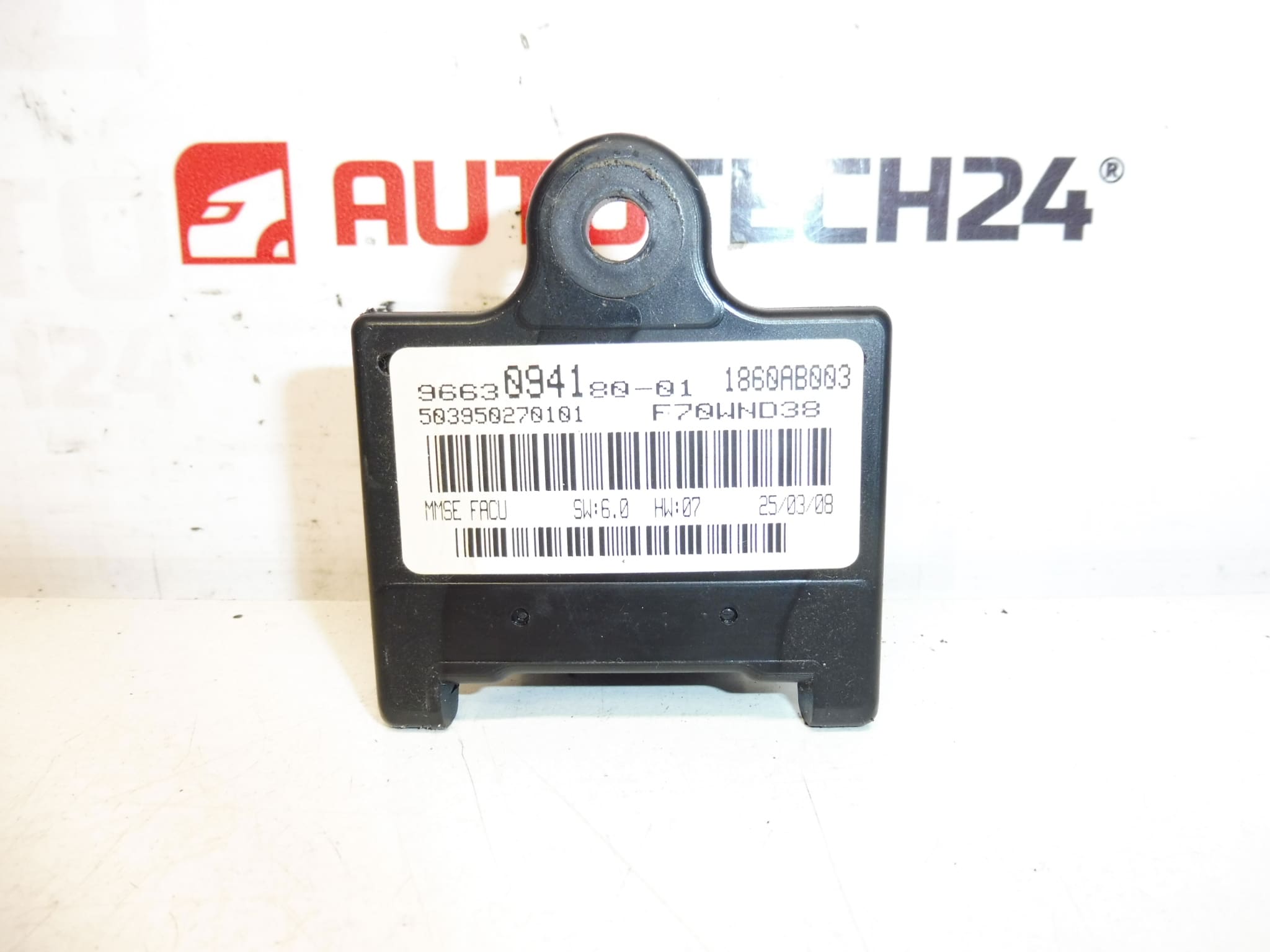 ECU FAP CITROën Peugeot 9663094180 1860AB003 1525NP - Image 2