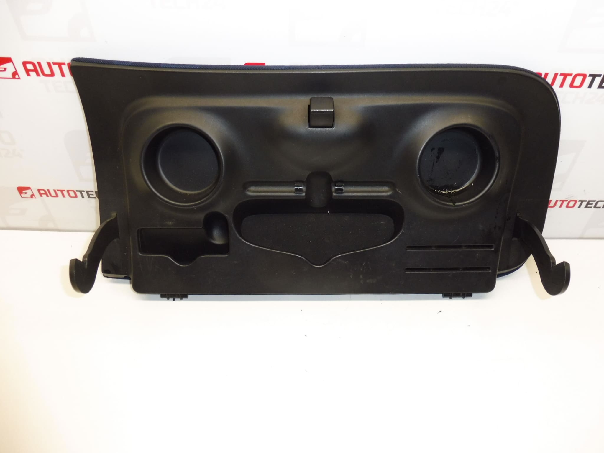 Hansikaslokeron päällinen sininen kangas Peugeot 206 96436467LD 8214LN - Image 2