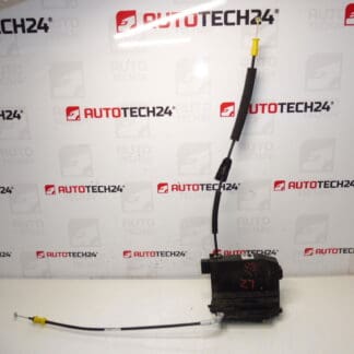 Vasen takamatkustajan oven lukko Peugeot 308 T9 9826126080