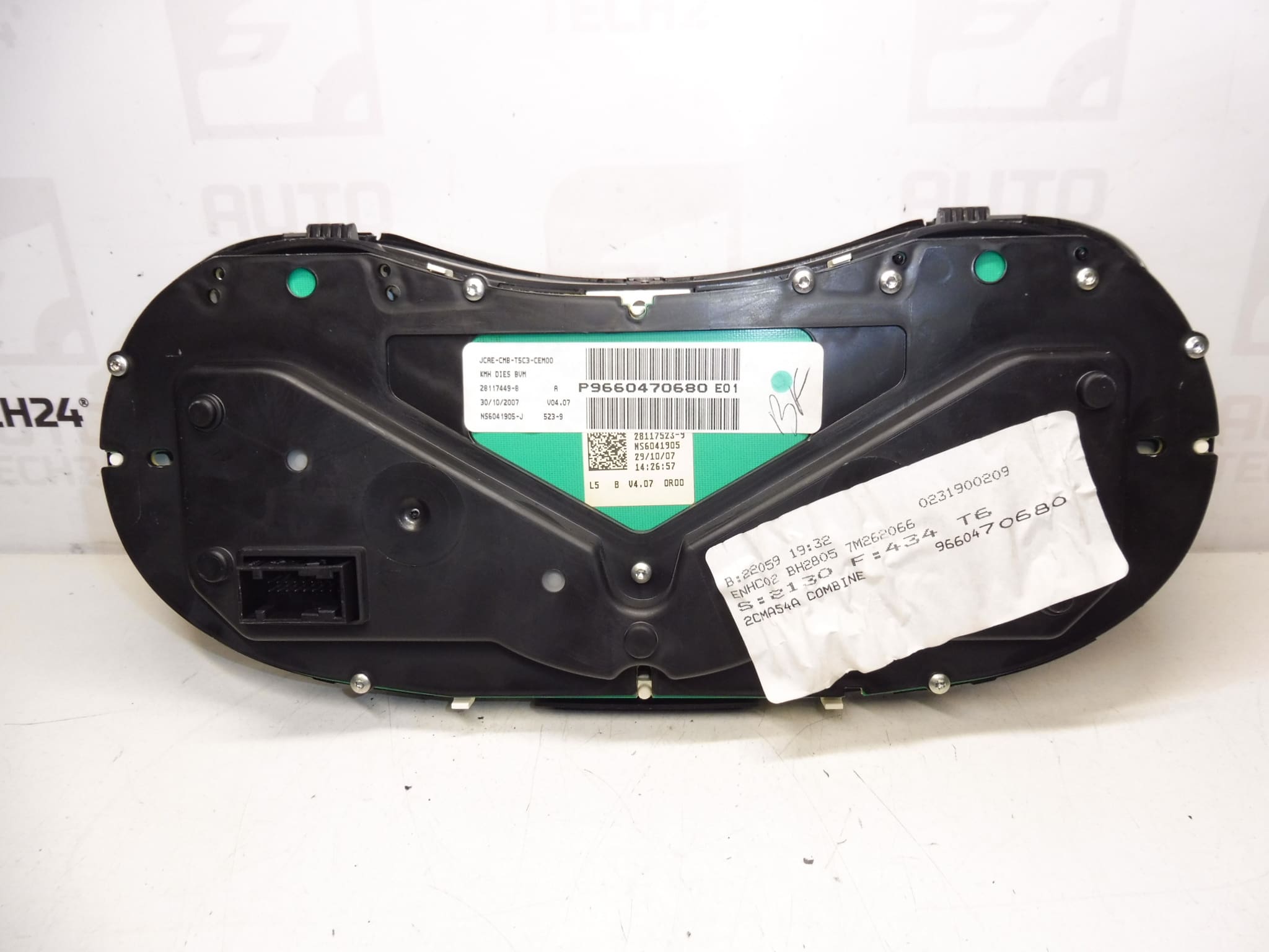 Nopeusmittari Peugeot 307 205000 km 9660470680 E01 - Image 2