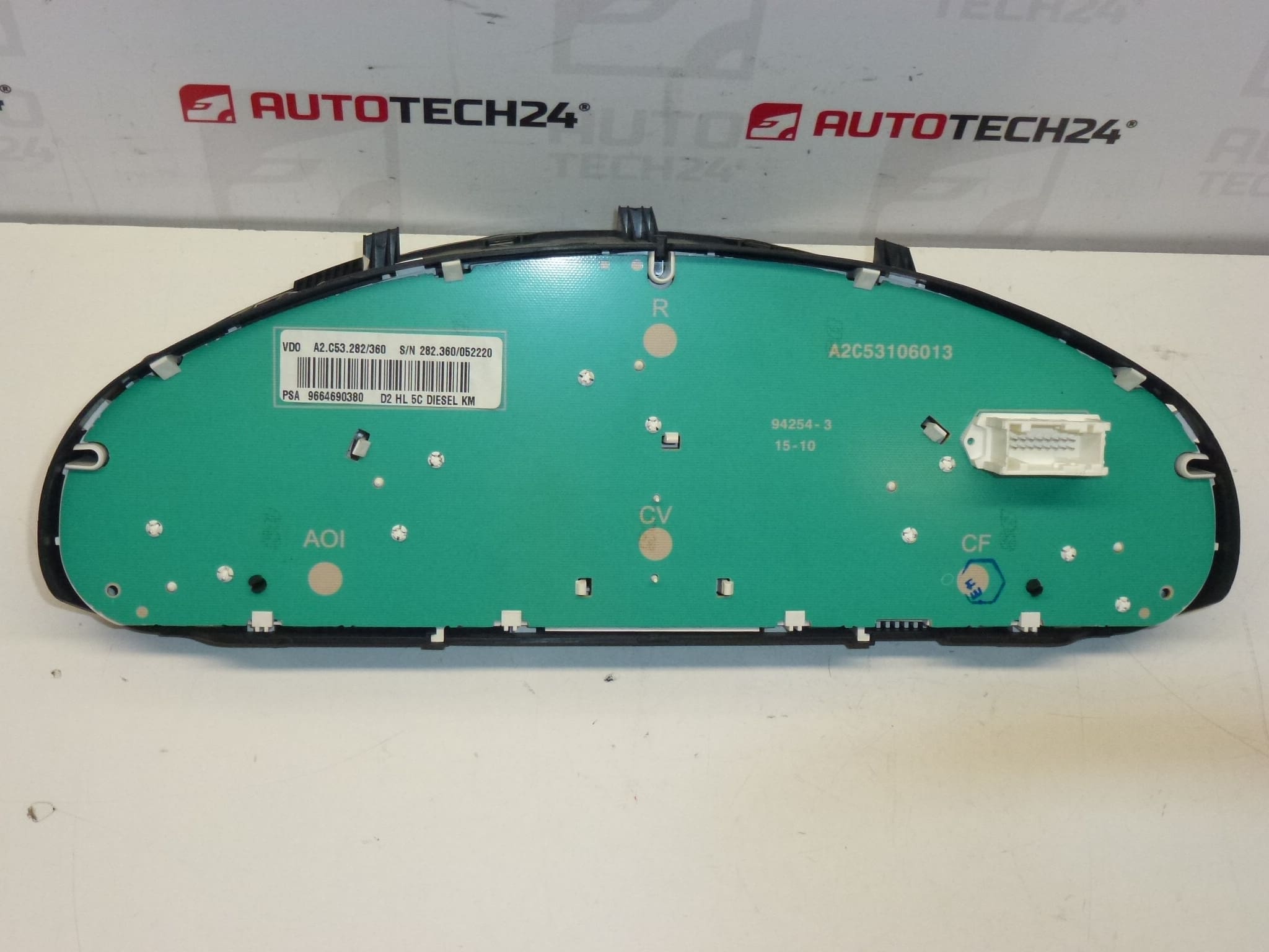 Nopeusmittari Peugeot 407 203000 km 9664690380 610395 - Image 2