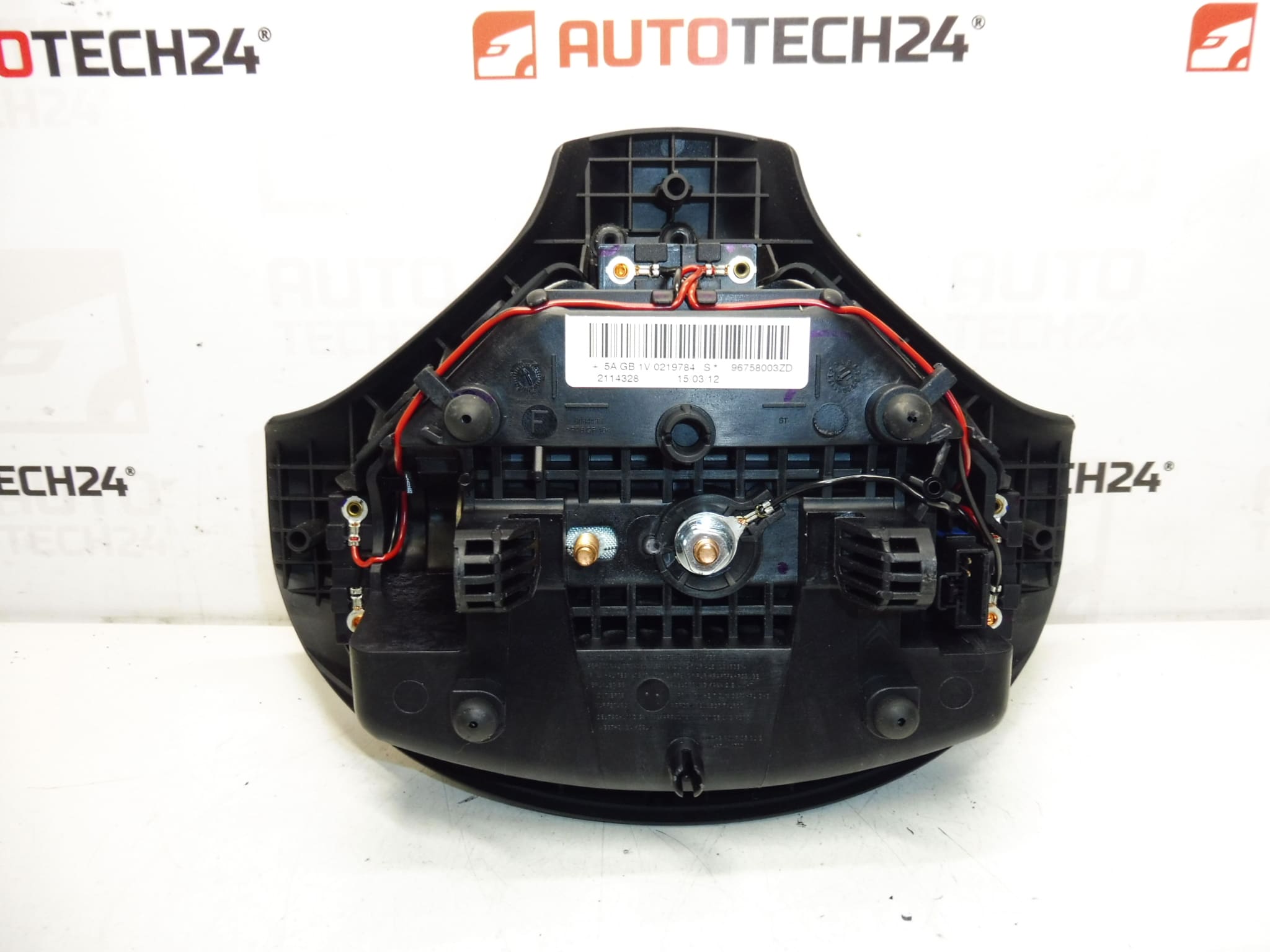 Ohjauspyörän turvatyyny Peugeot 308 96758003ZD 4112QQ - Image 2