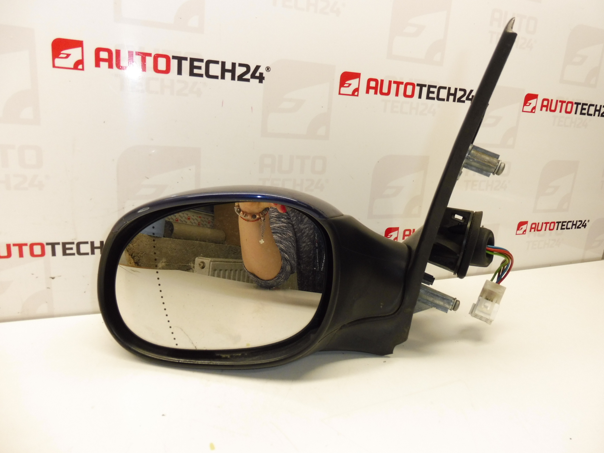Vasen Sivupeili Sininen EGE Peugeot 206 8153KQ