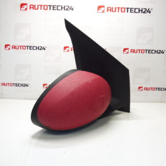 Oikea sivupeili punainen Citroën C1 Peugeot 107 87910-0H010 87910-0H011