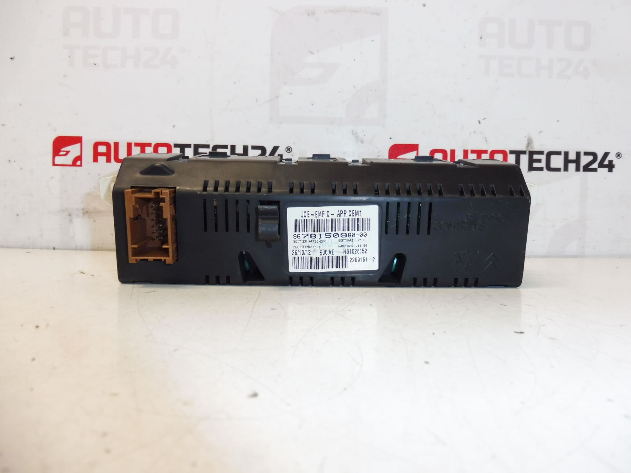 Peugeot 407 tietokoneradion näyttö 9678150980 659349 - Image 2