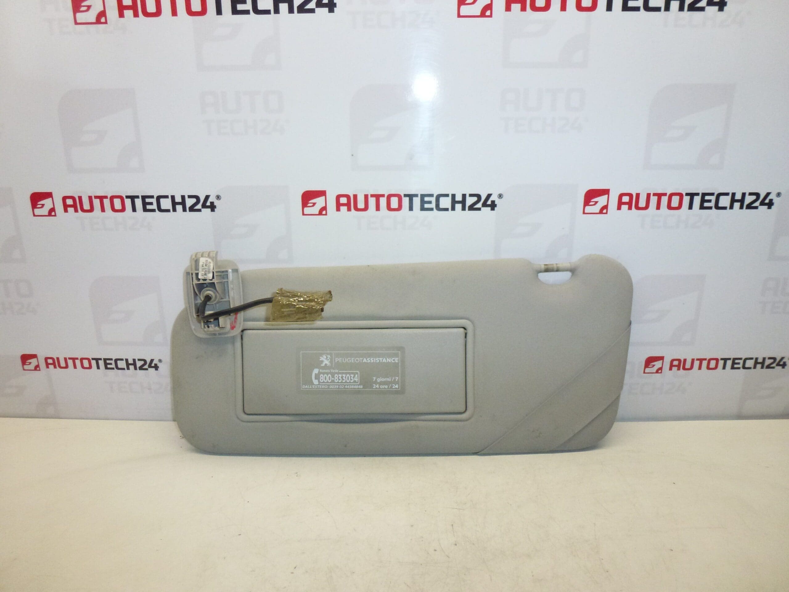 Peugeot 407 kuljettajan häikäisysuoja vasen 8143NZ